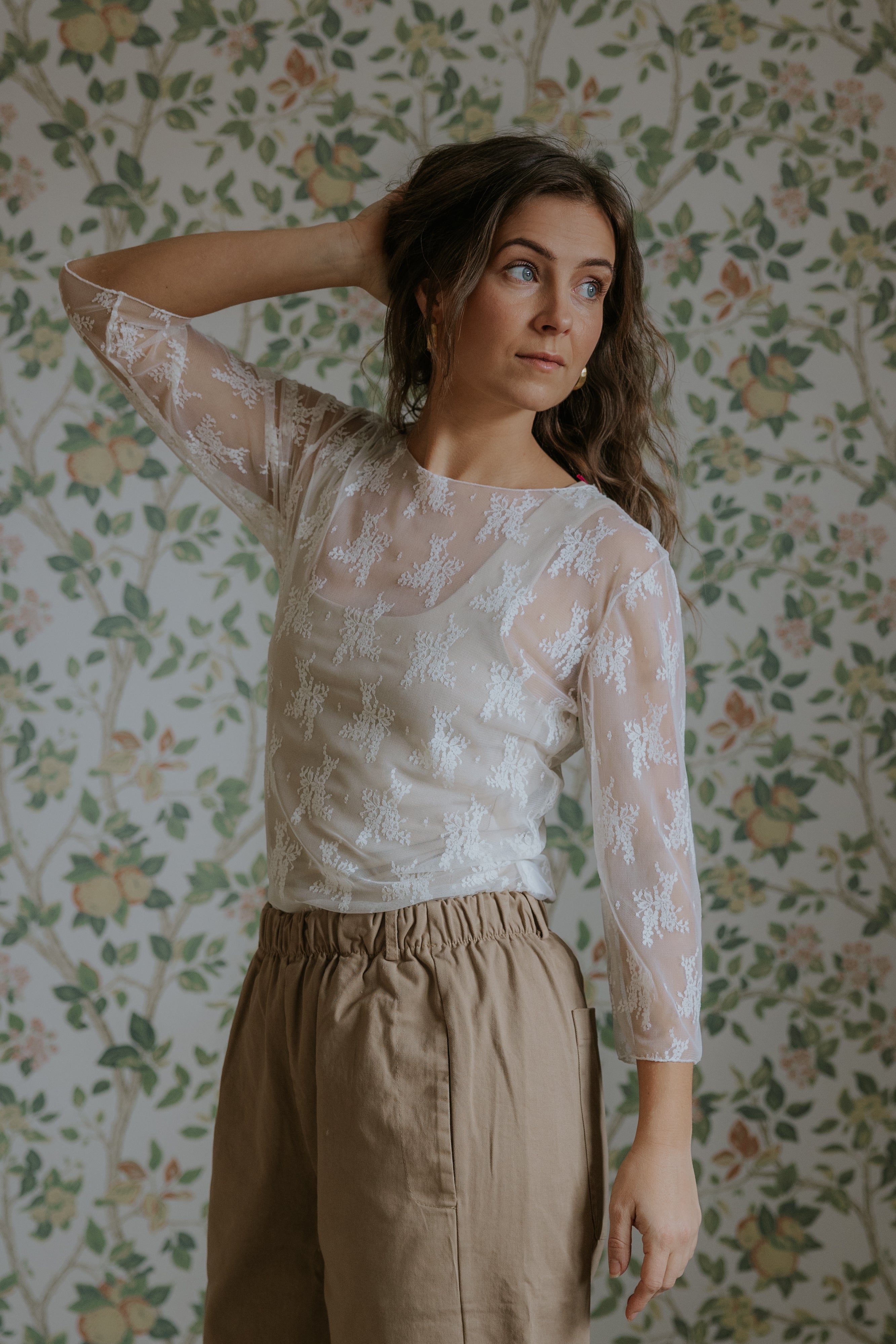 Dream Lace Blouse - Off White