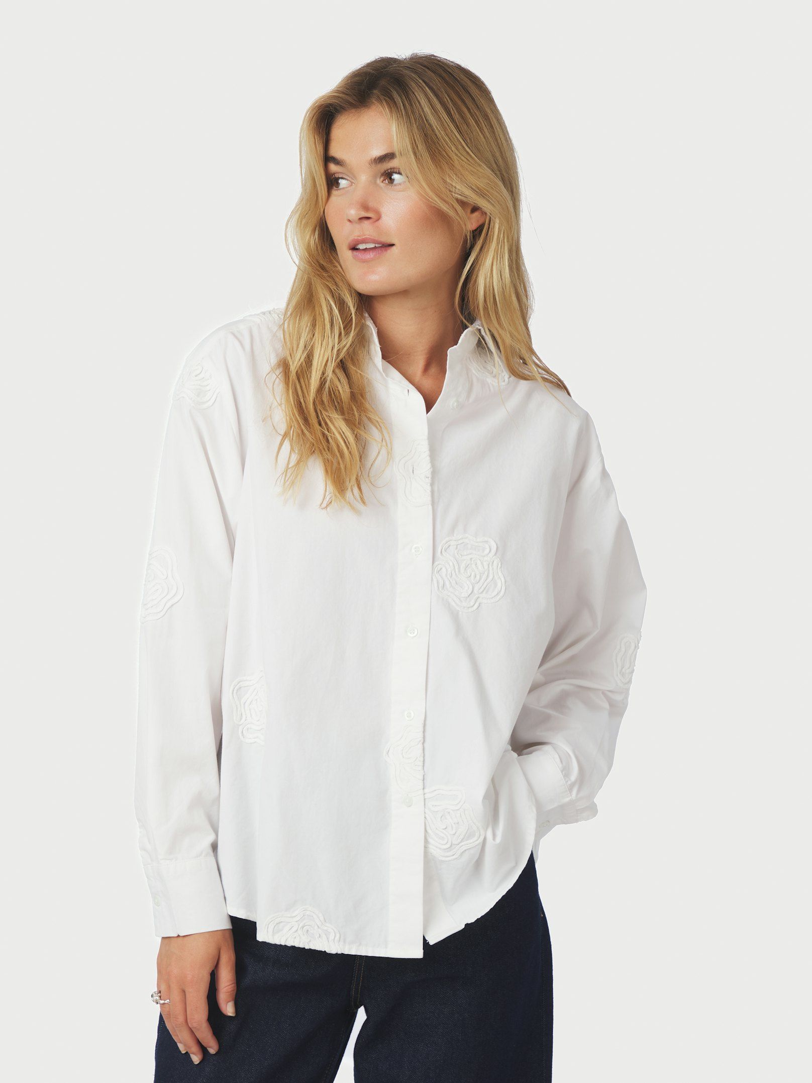 Dalma Dori Shirt - White