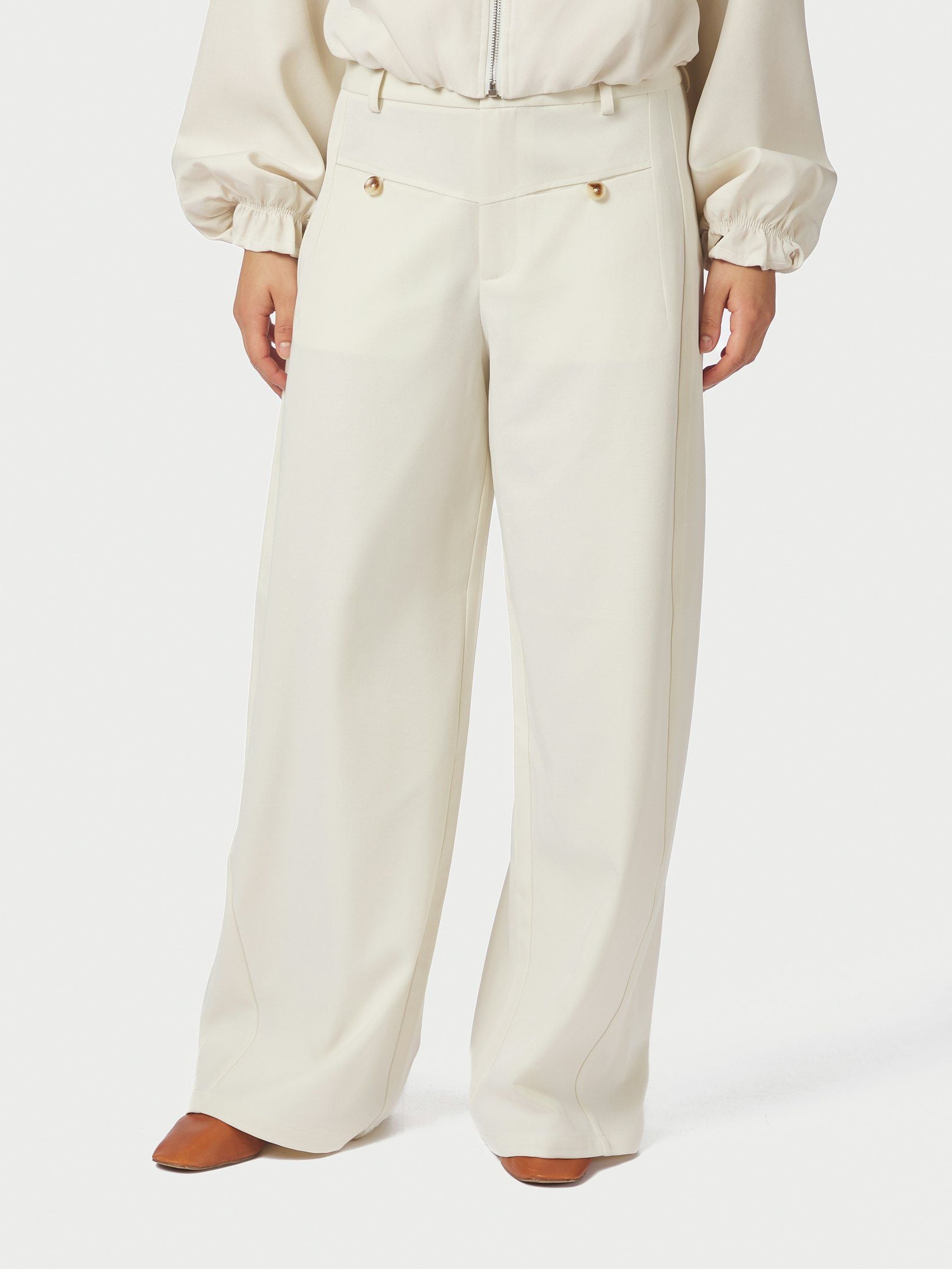 Massie Structure Pants - Varmgrå