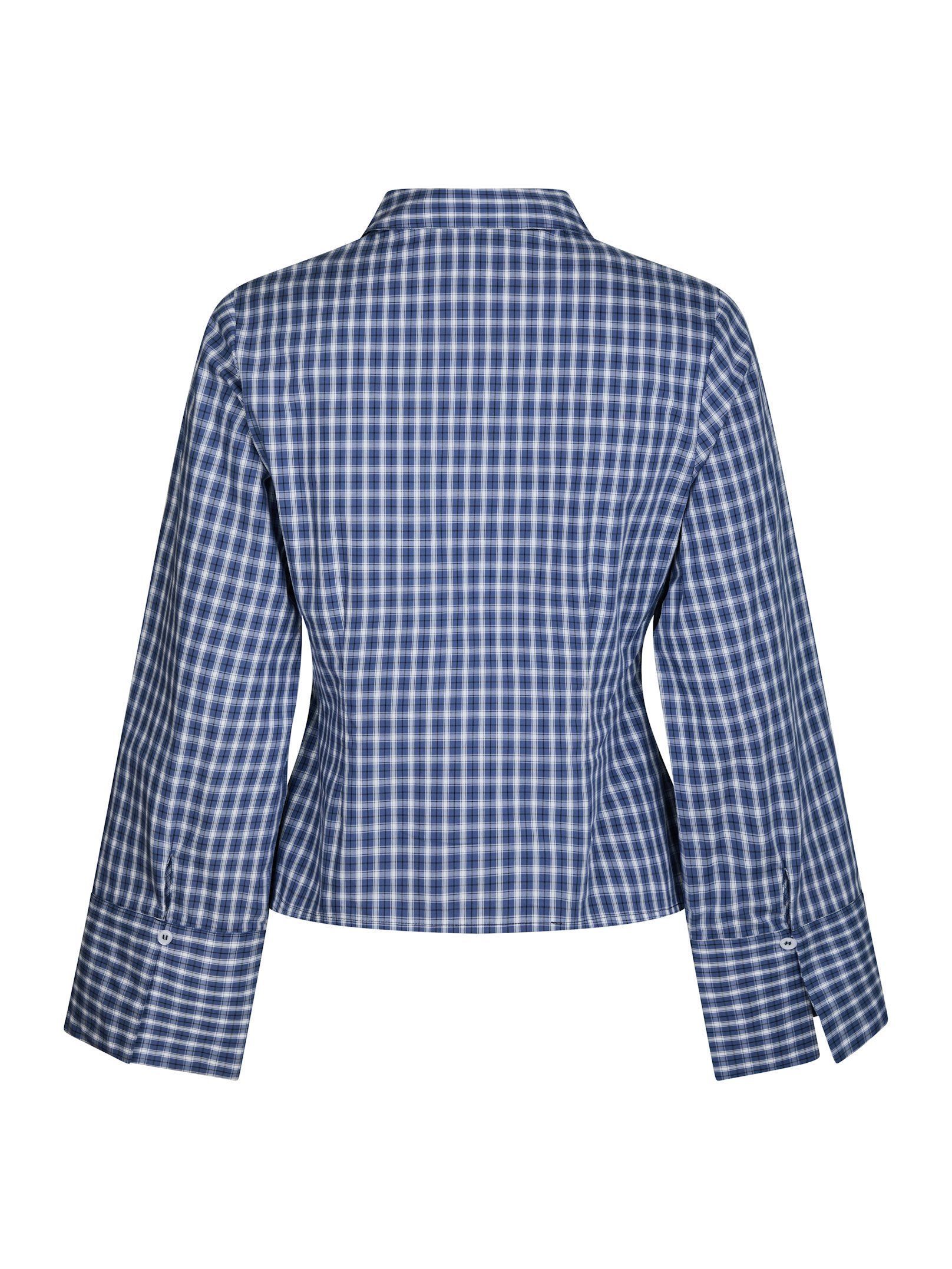 Rosa Check Shirt - Dark Blue