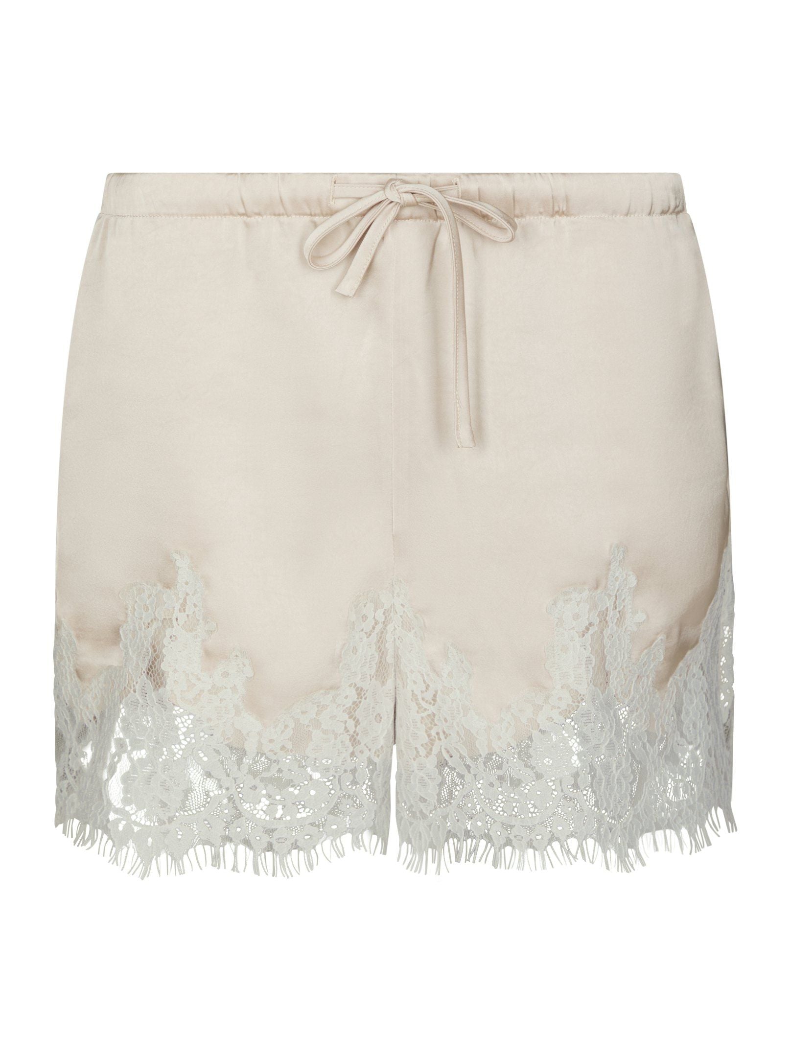 Siena Lace Shorts - Champagne