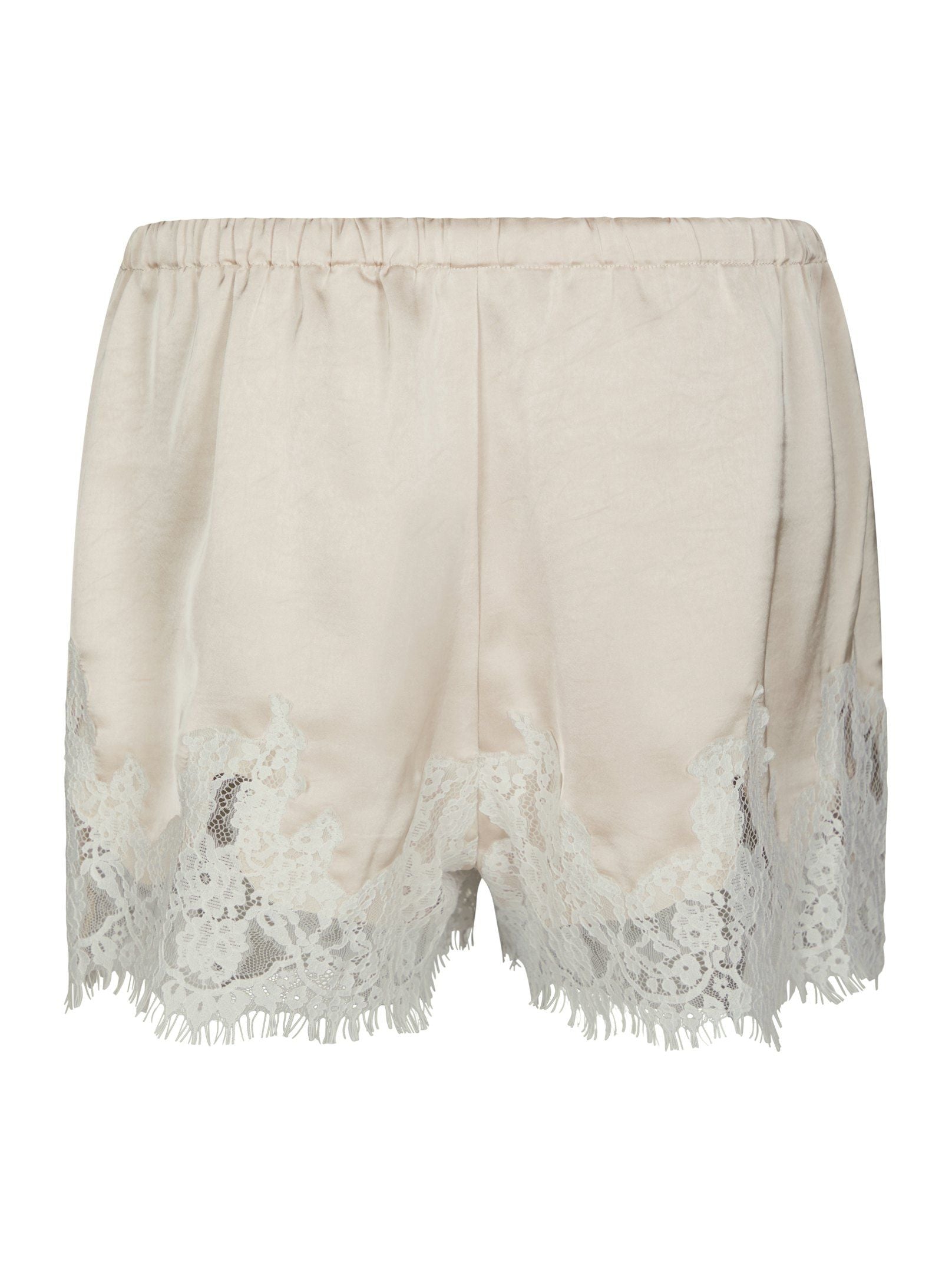Siena Lace Shorts - Champagne
