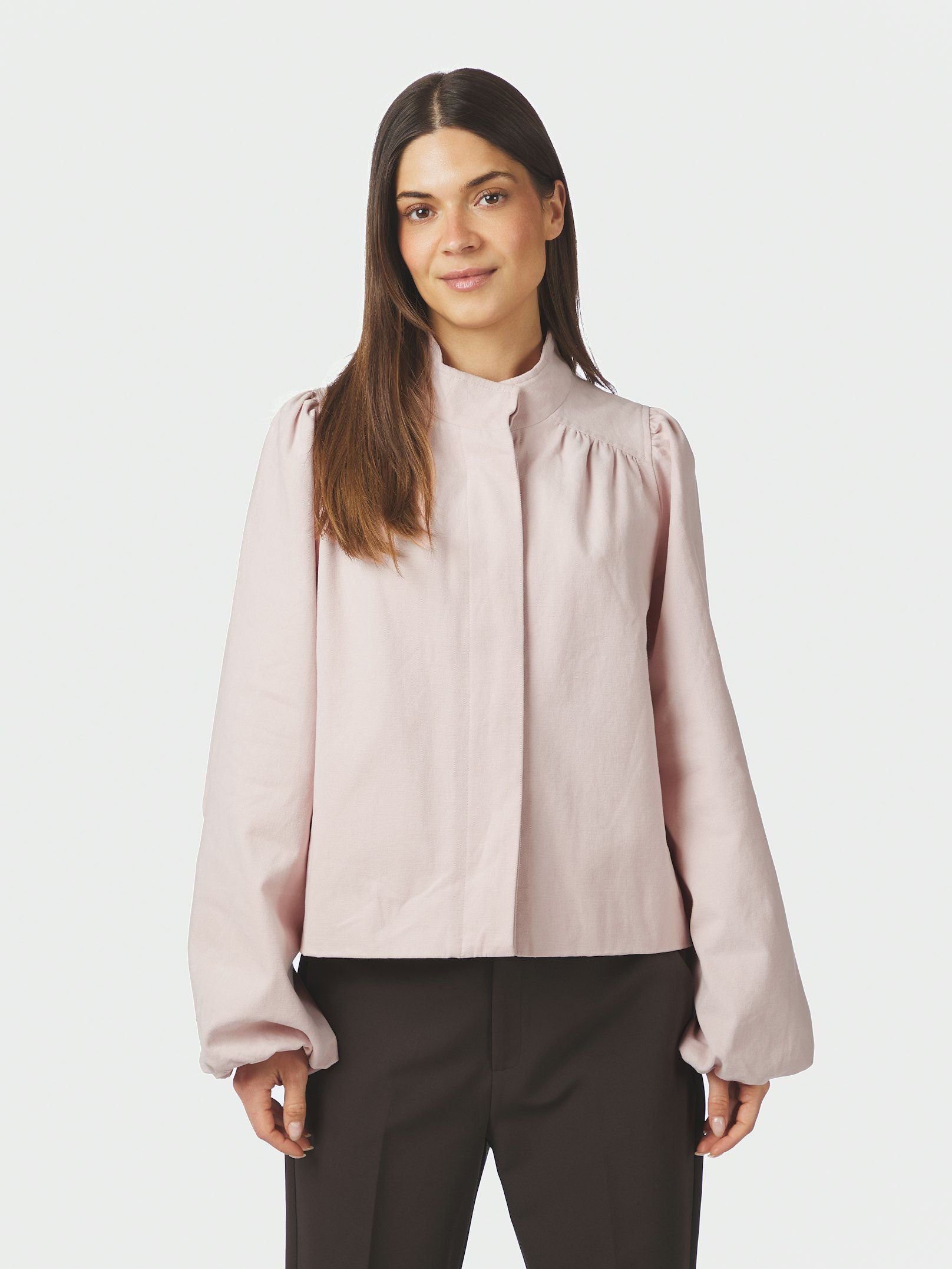 Tirsa Canvas Jacket - Light Pink