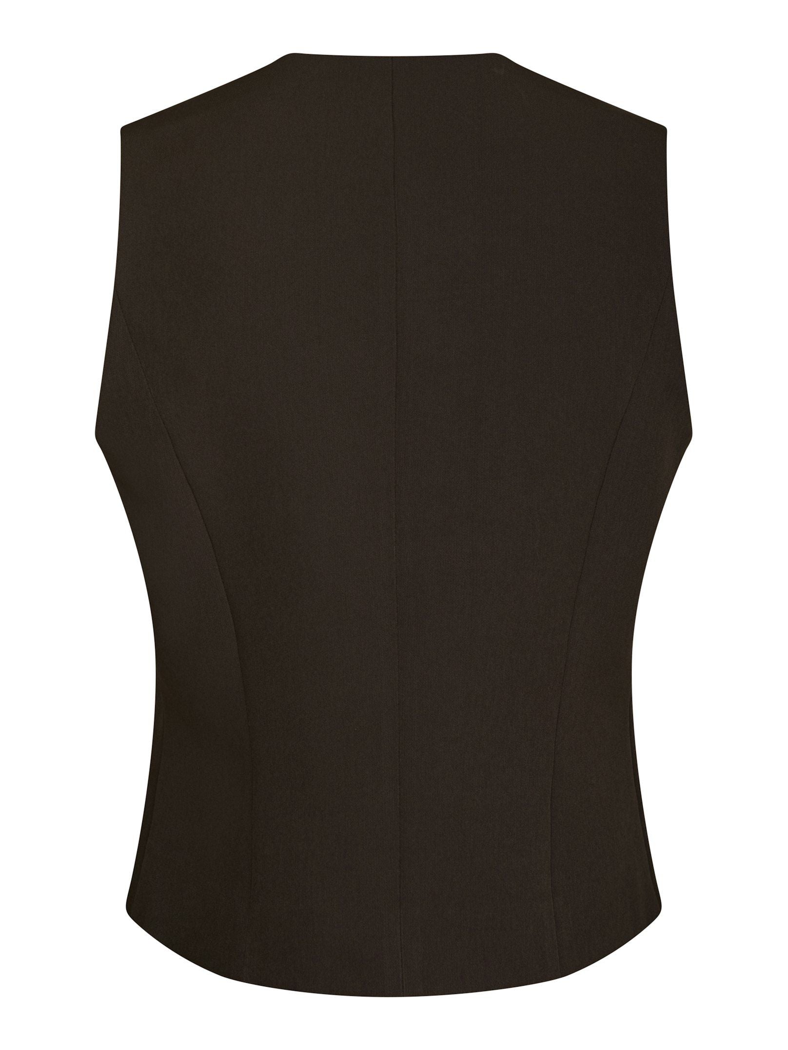 Vendetta Suit Waistcoat - Dark Brown