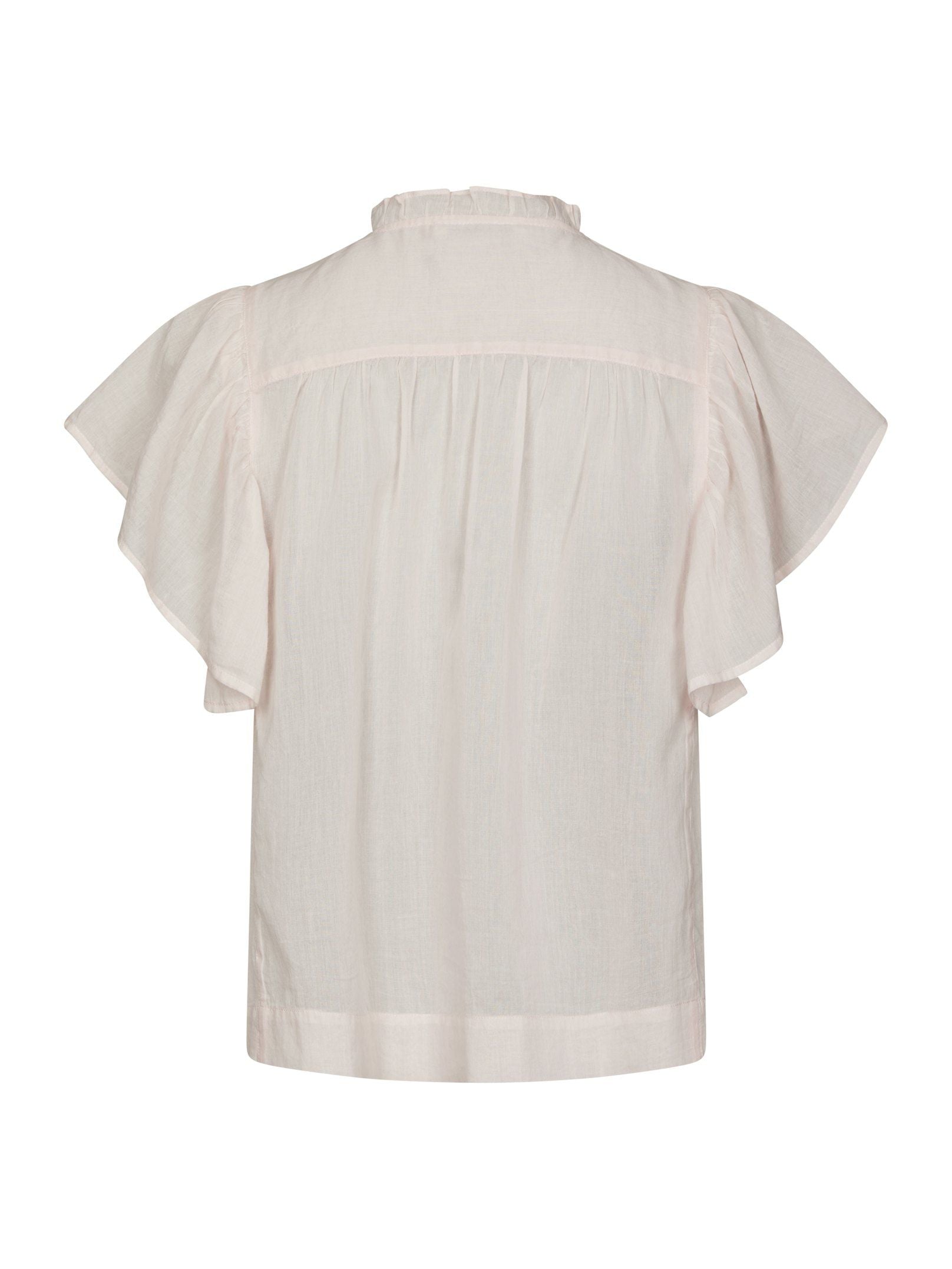 Vinsa S Voile Top - Light Pink