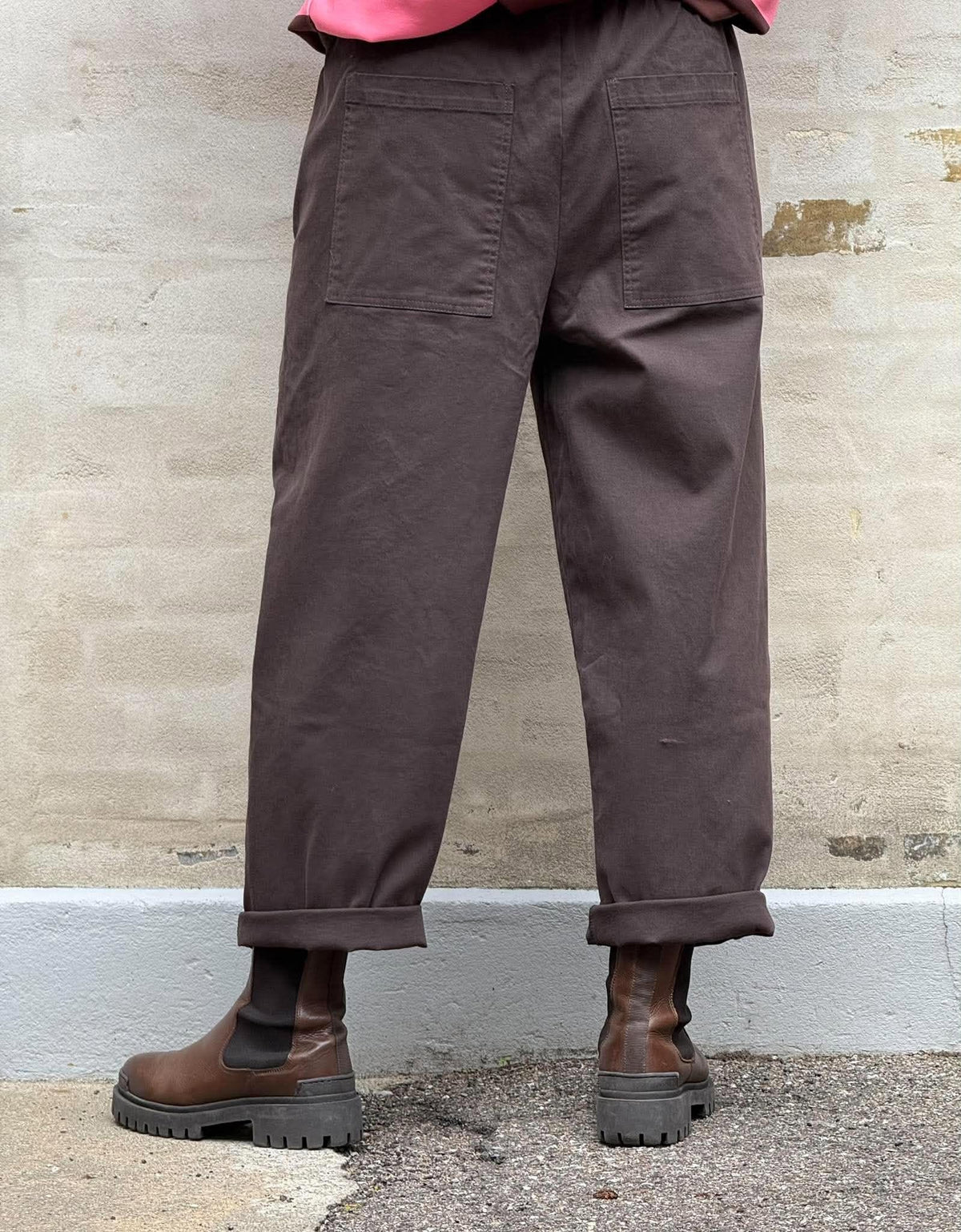 Paola Pants - Dark Brown