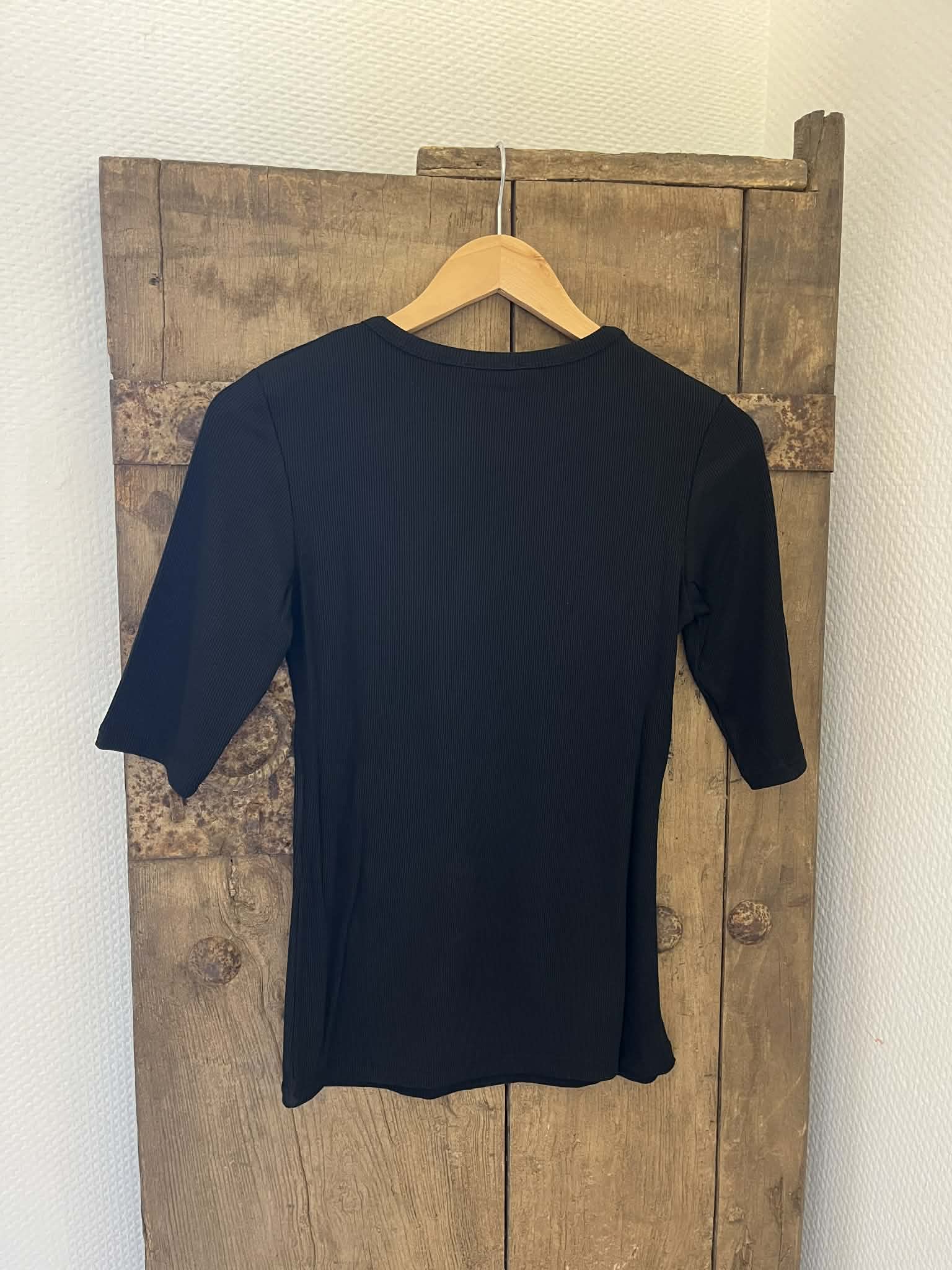 Everyday Basic SS Blouse - Black
