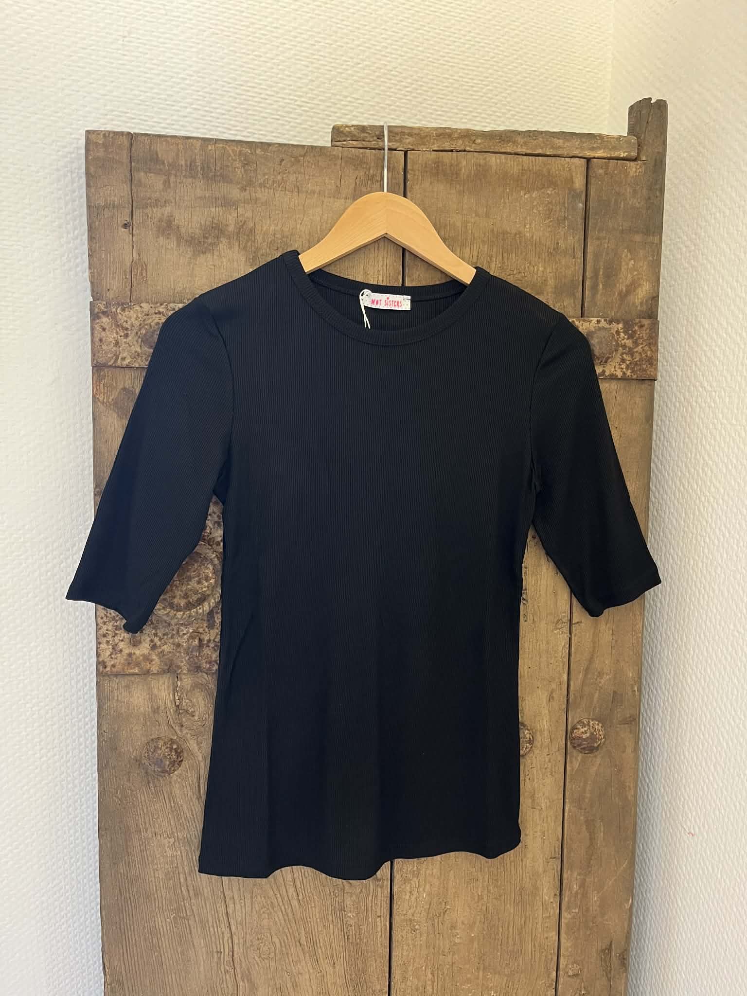 Everyday Basic SS Blouse - Black