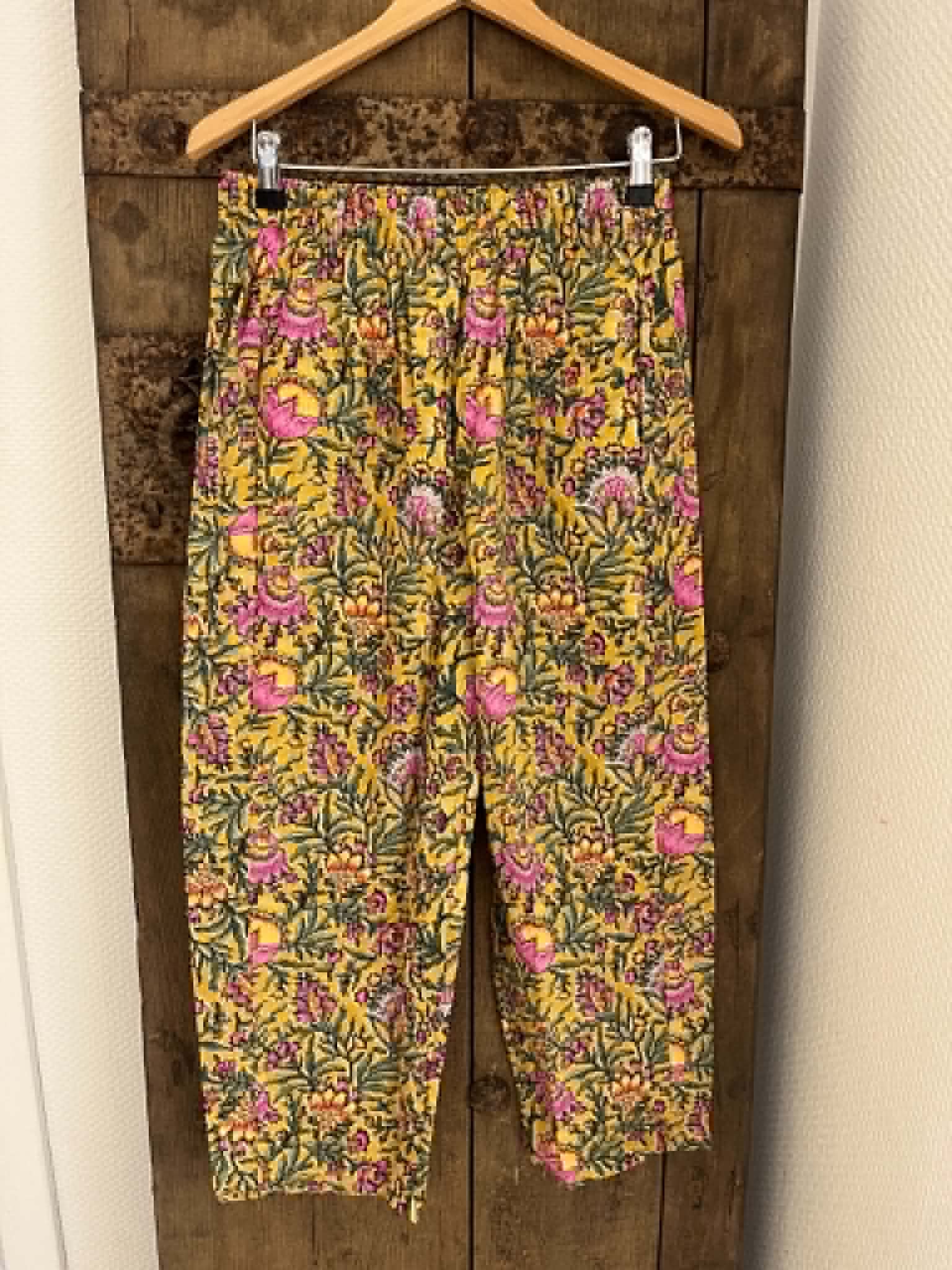 Printed Pants - Giallo