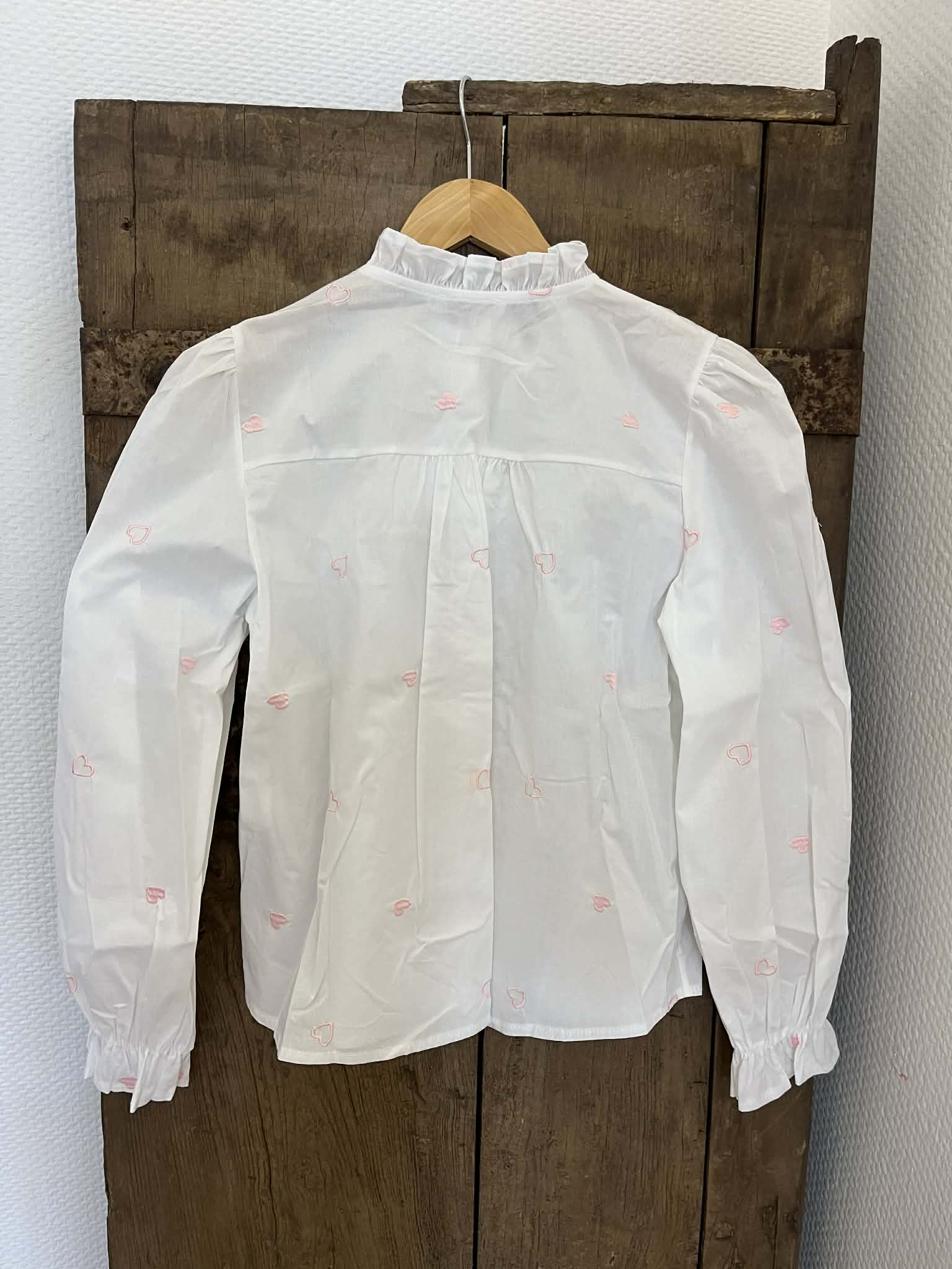 Sweet Heart Shirt - White/Bubblegum