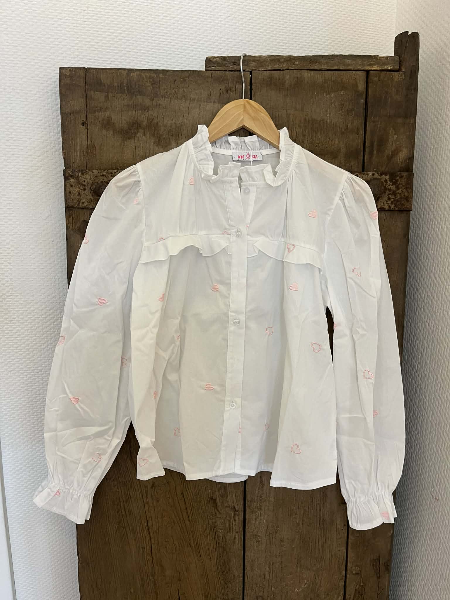 Sweet Heart Shirt - White/Bubblegum