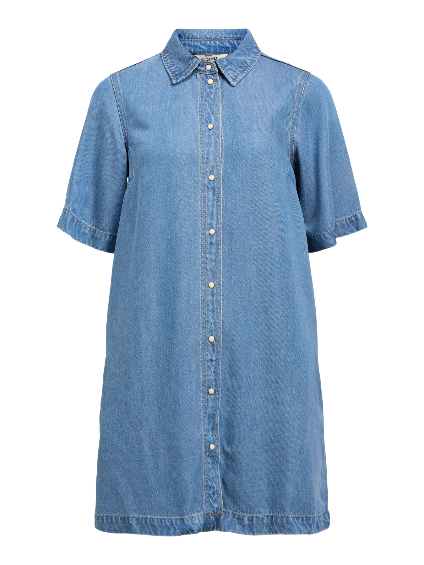 FRAME DENIM DRESS - Light Blue Denim