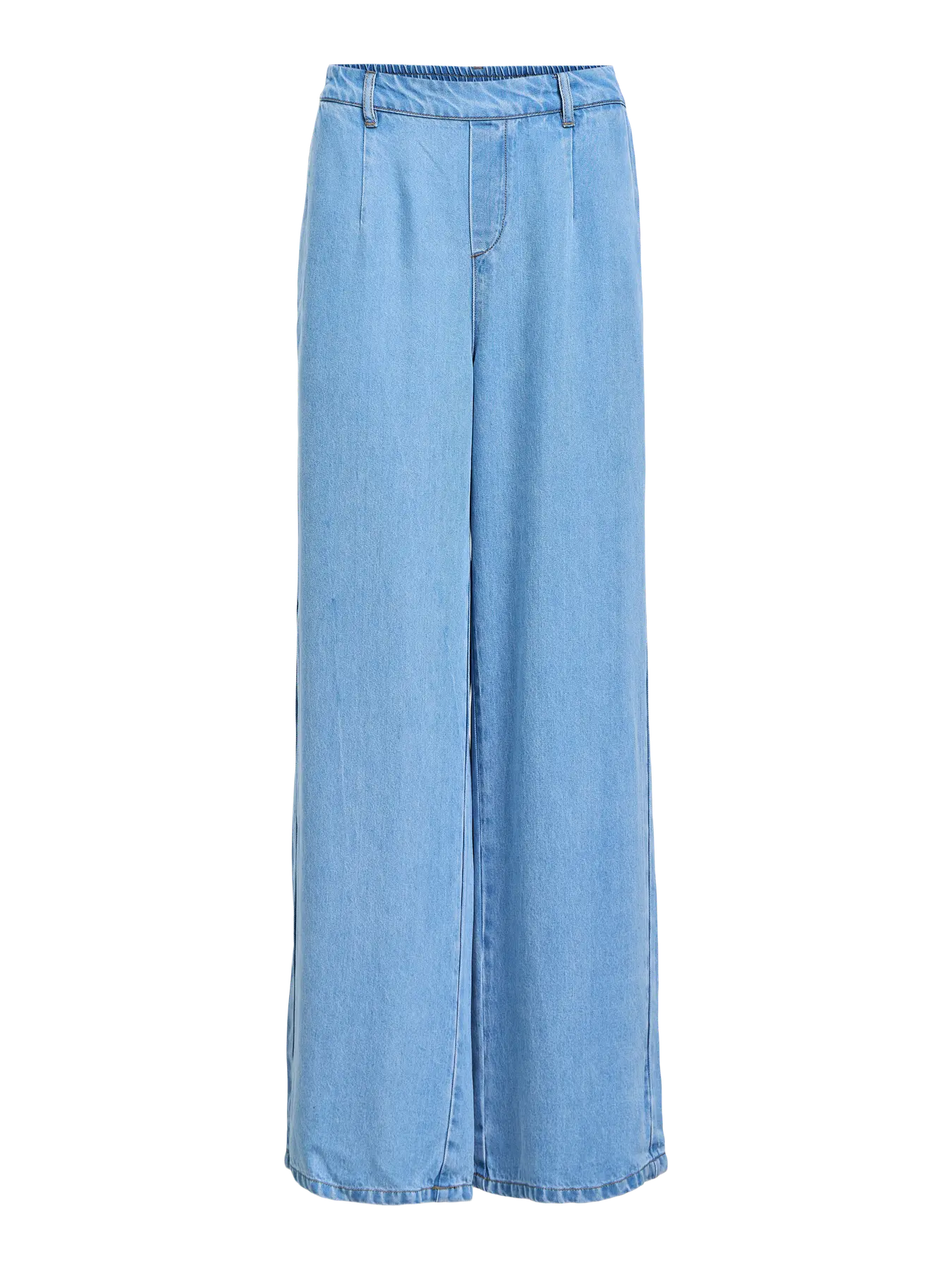 FRAME LISA WIDE PANT - Light Blue Denim