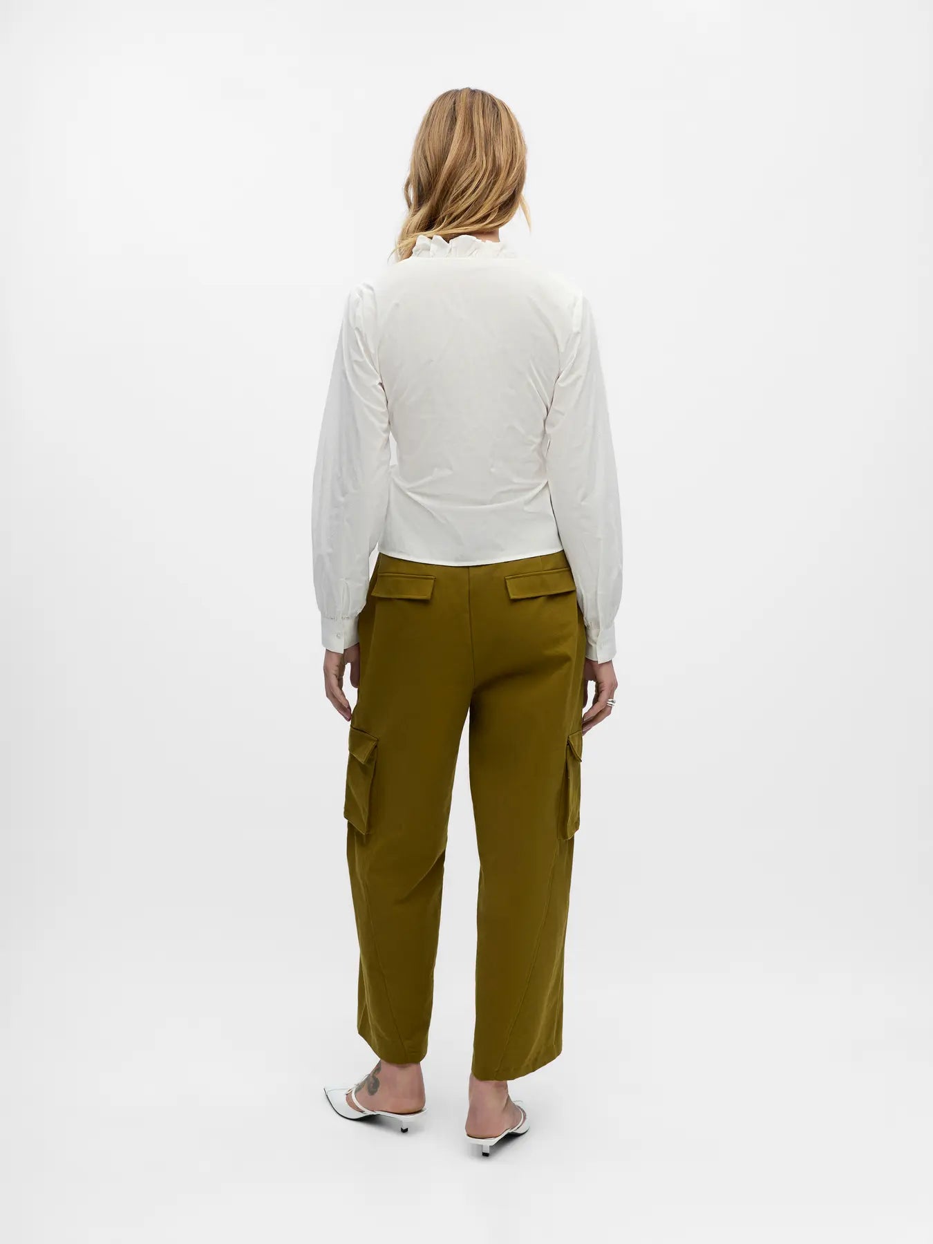 HOPE WRAP SHIRT - Cloud Dancer