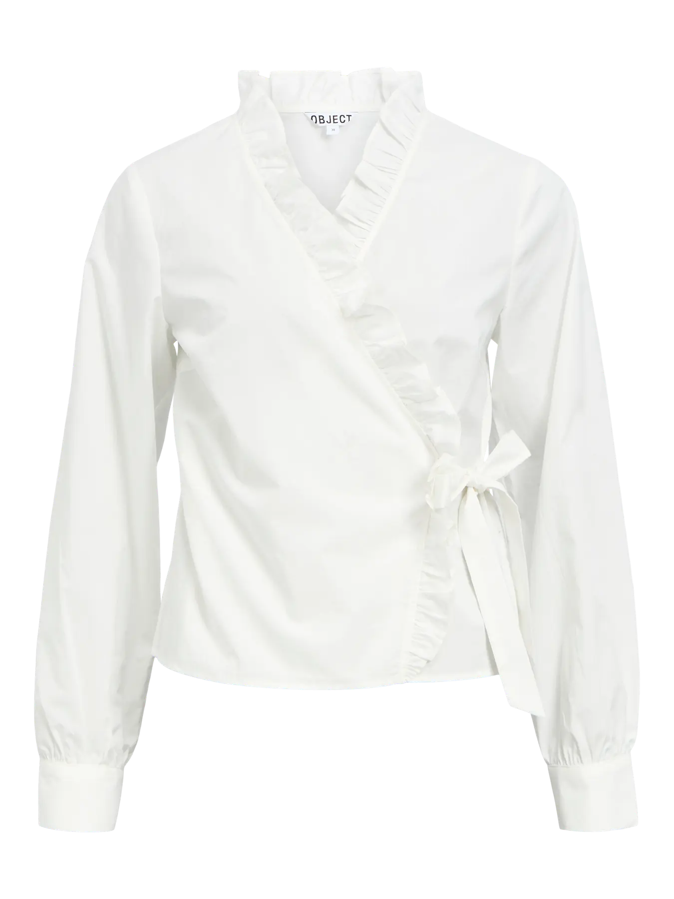 HOPE WRAP SHIRT - Cloud Dancer