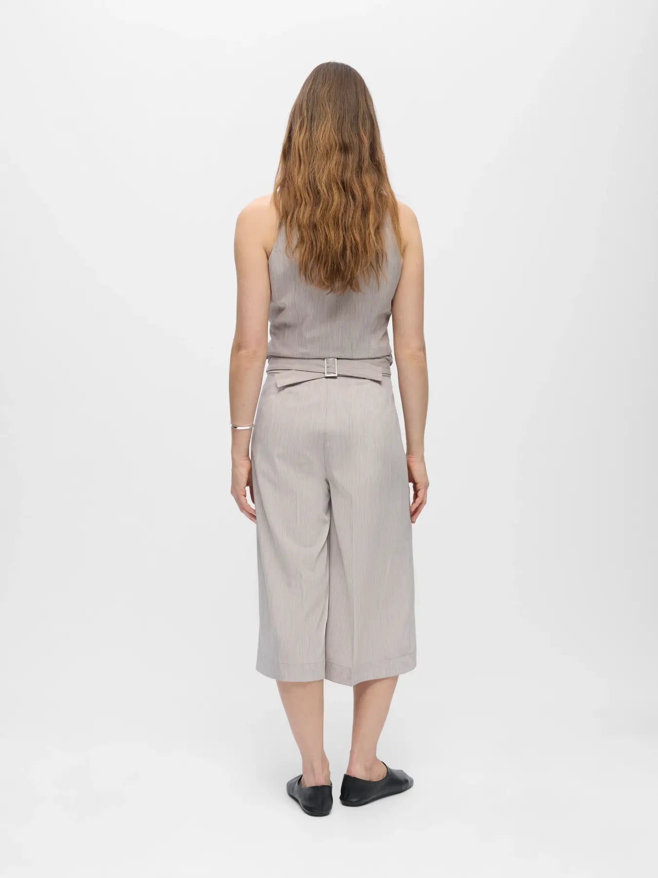 IVALO HW LO BERMUDA SHORTS - Morel Melange