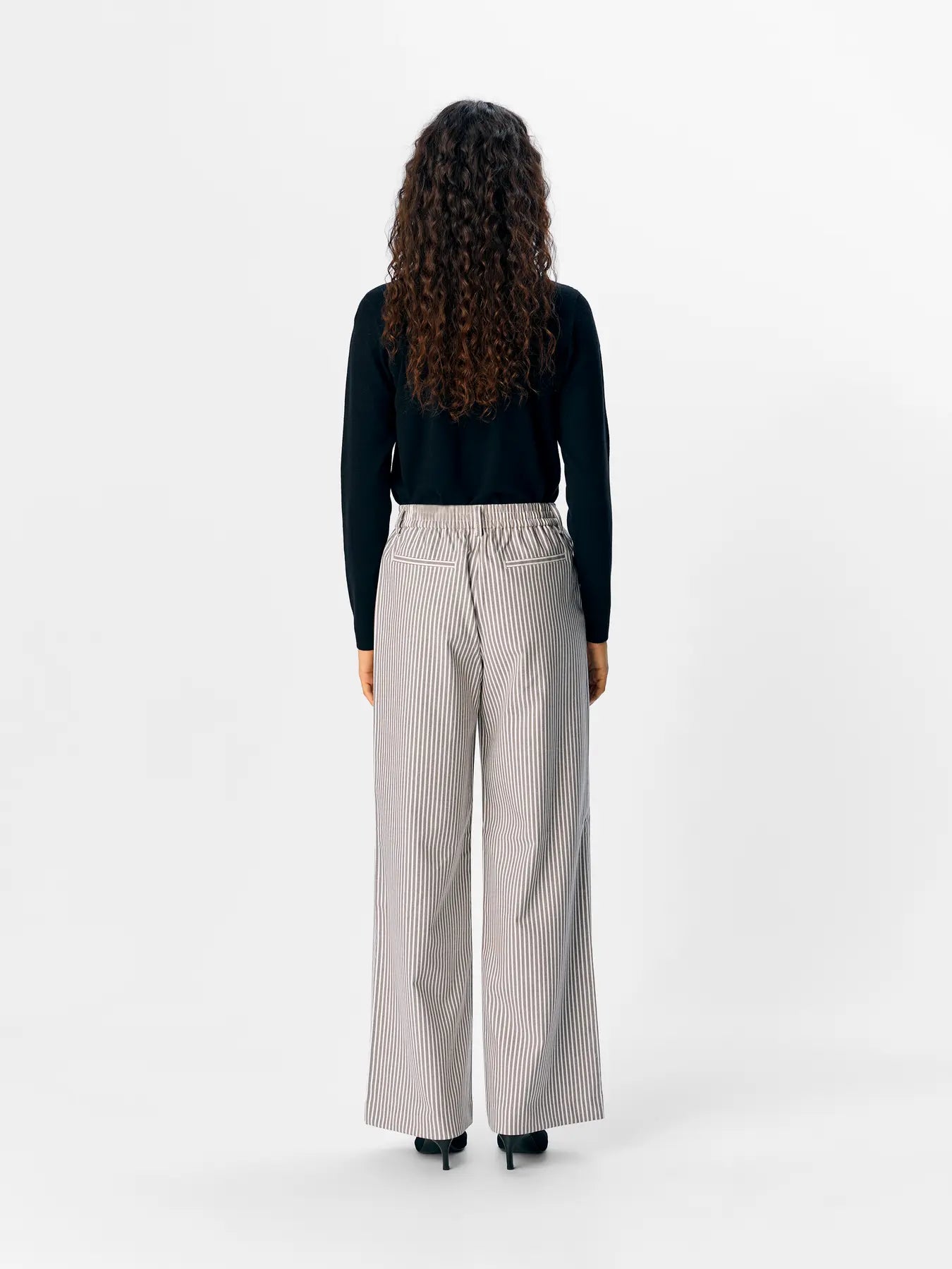Lisa WIDE pant - Cloud Dancer Morel