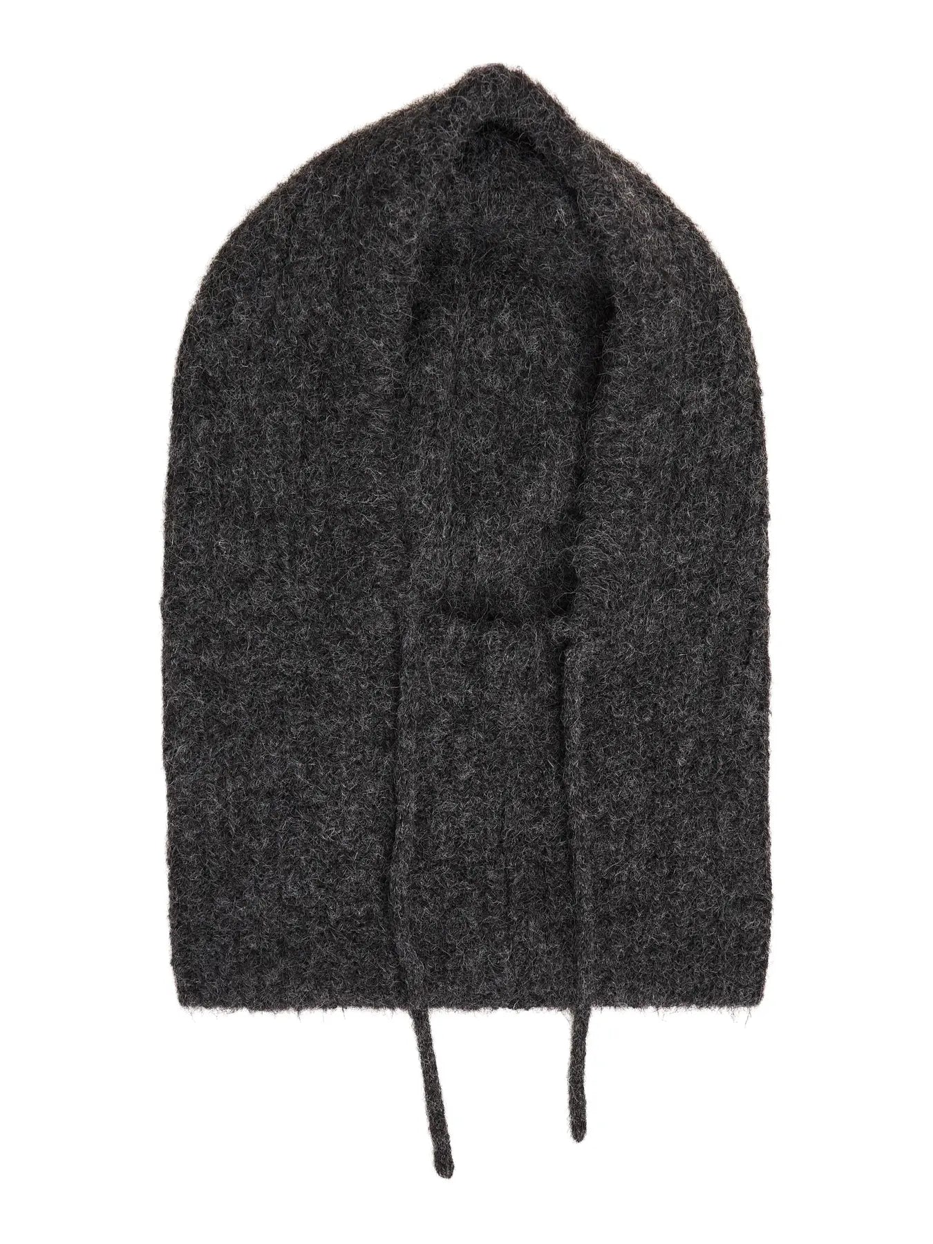 MILU KNIT BALACLAVA - Dark Grey
