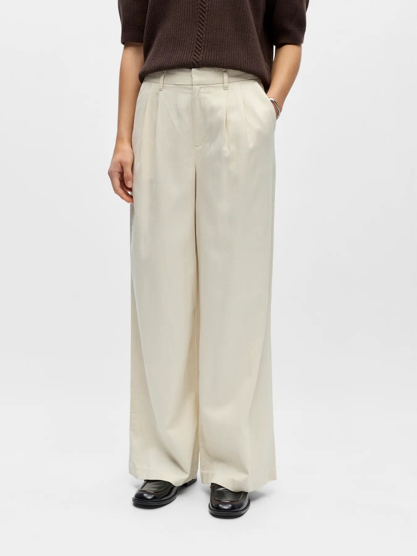 TUBA WIDE PANT - Birch