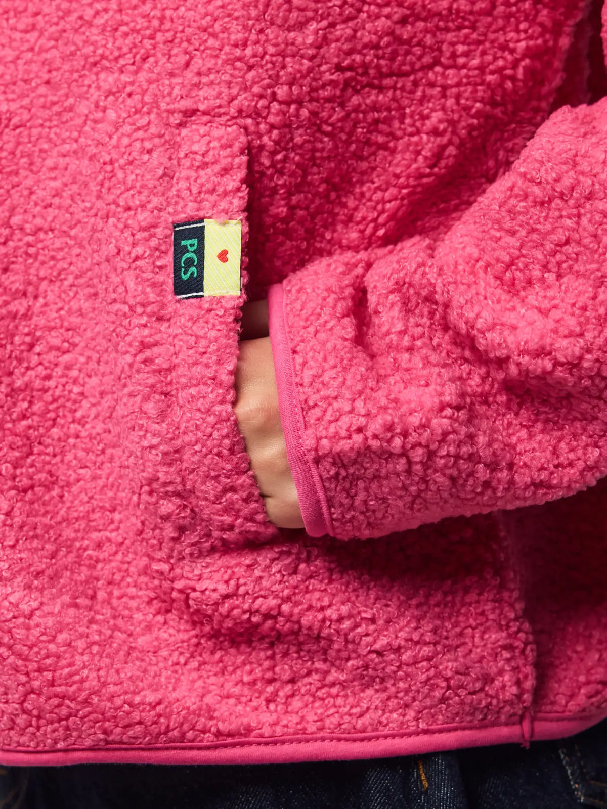 KATTY TEDDY JACKET - Shocking Pink