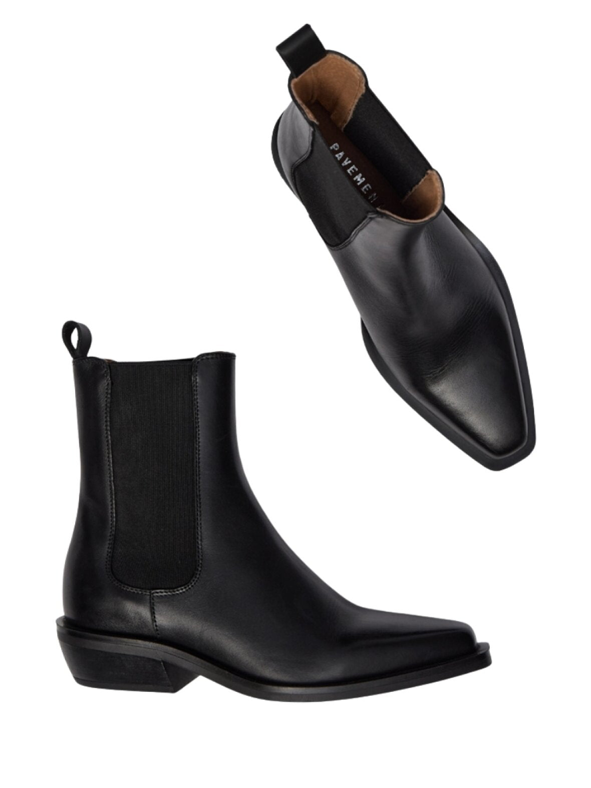 Paalmira Boots - Black Leather