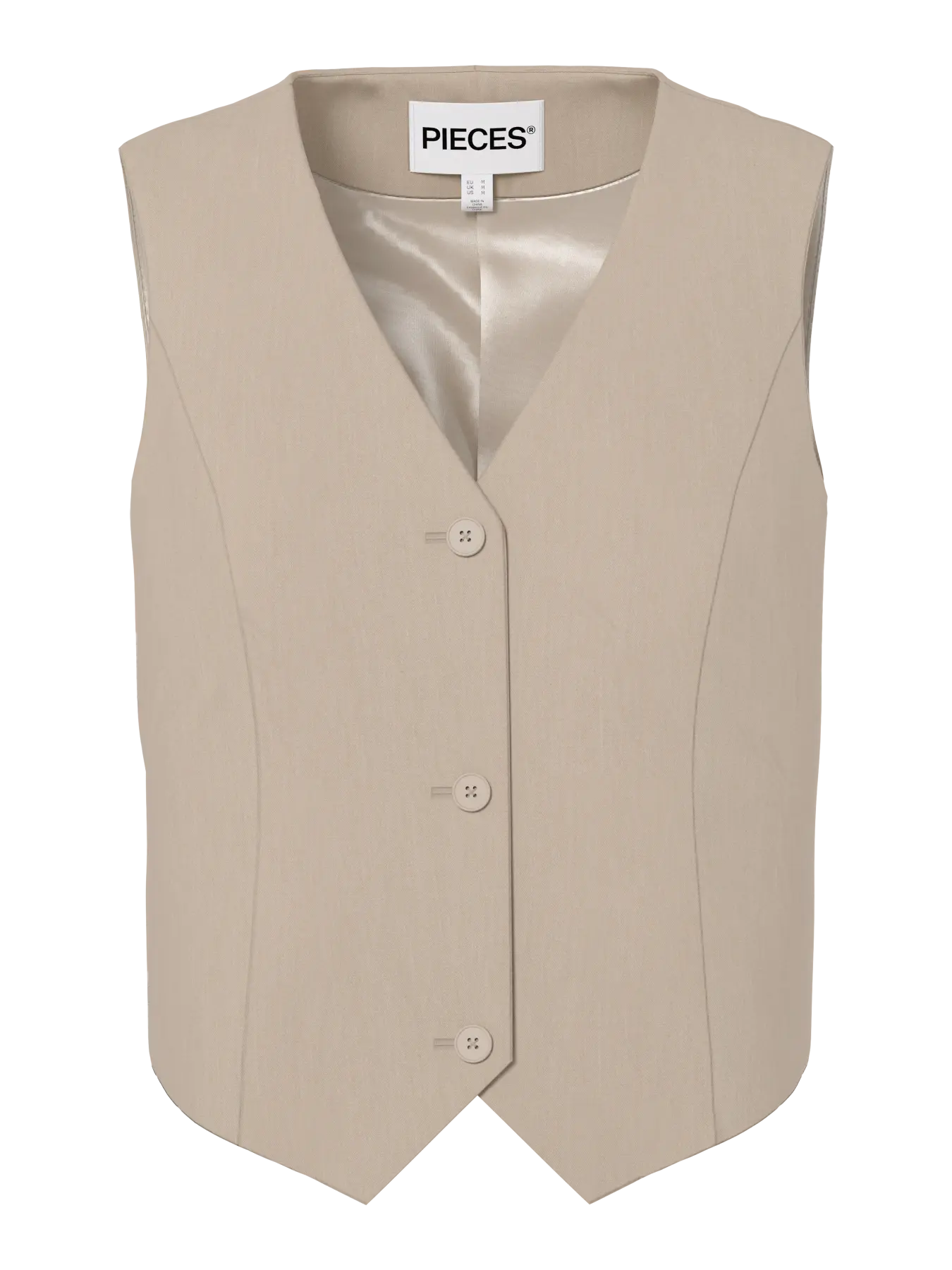 BOSELLA VEST - White Pepper