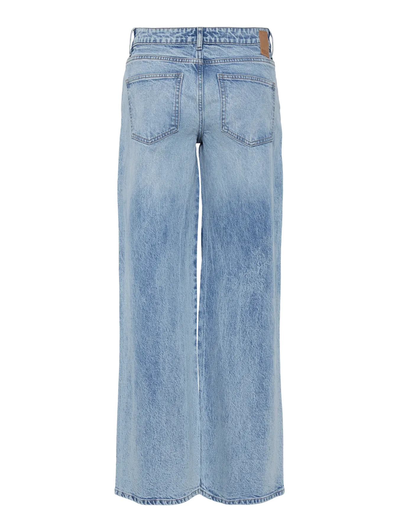 Selma low waist wide jeans - Light Blue Denim