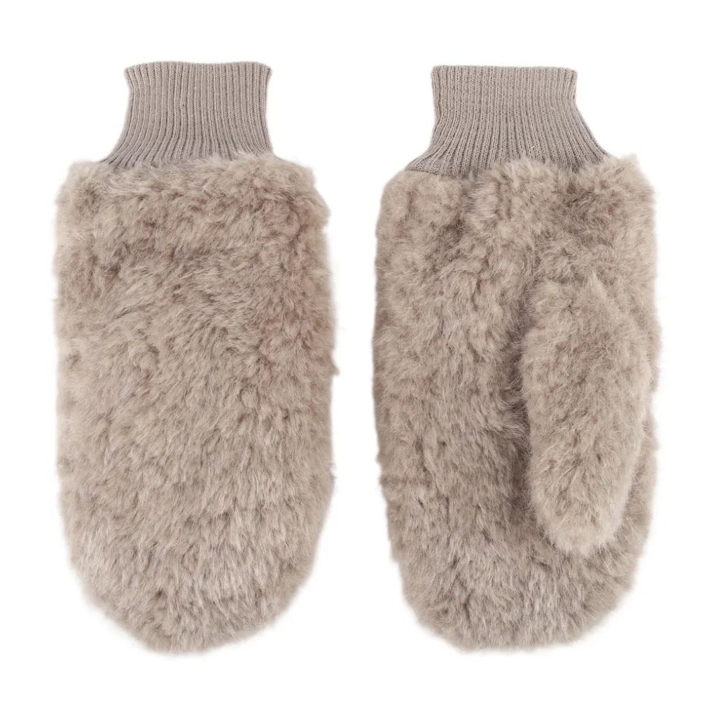 Teddy Glove - Taupe