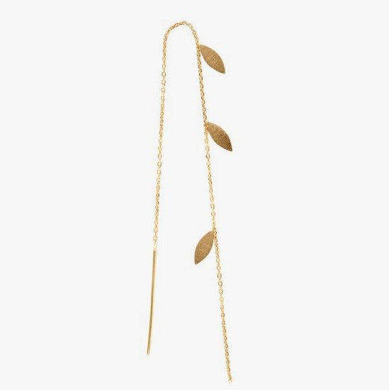 Three leaves earring