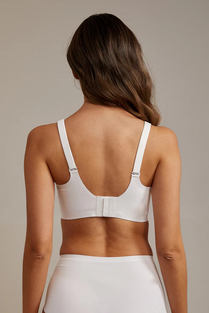 SoftScallop Full Coverage Bøjlefri BH - White