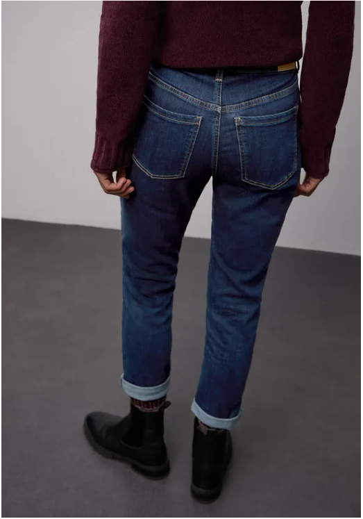 Boyfriend Jeans - Dark Blue