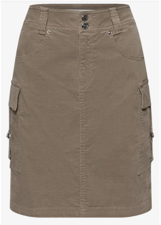 Cargo Rock Skirt - Light Terra Mocha