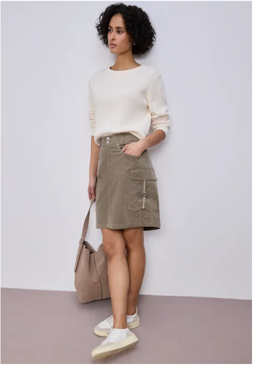 Cargo Rock Skirt - Light Terra Mocha