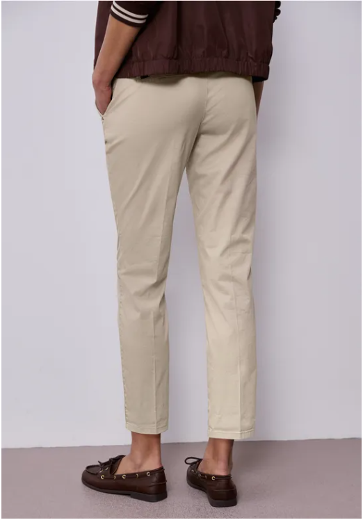 PREORDER-Chino Peach Twill - Cobble Stone