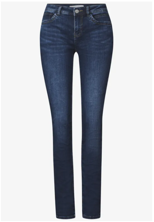 Jane Casual Fit Jeans - Dark Blue