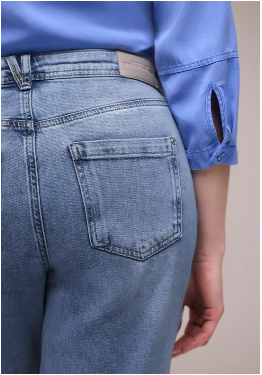 Karlie Barrel High Waist - Authentic Light Blue