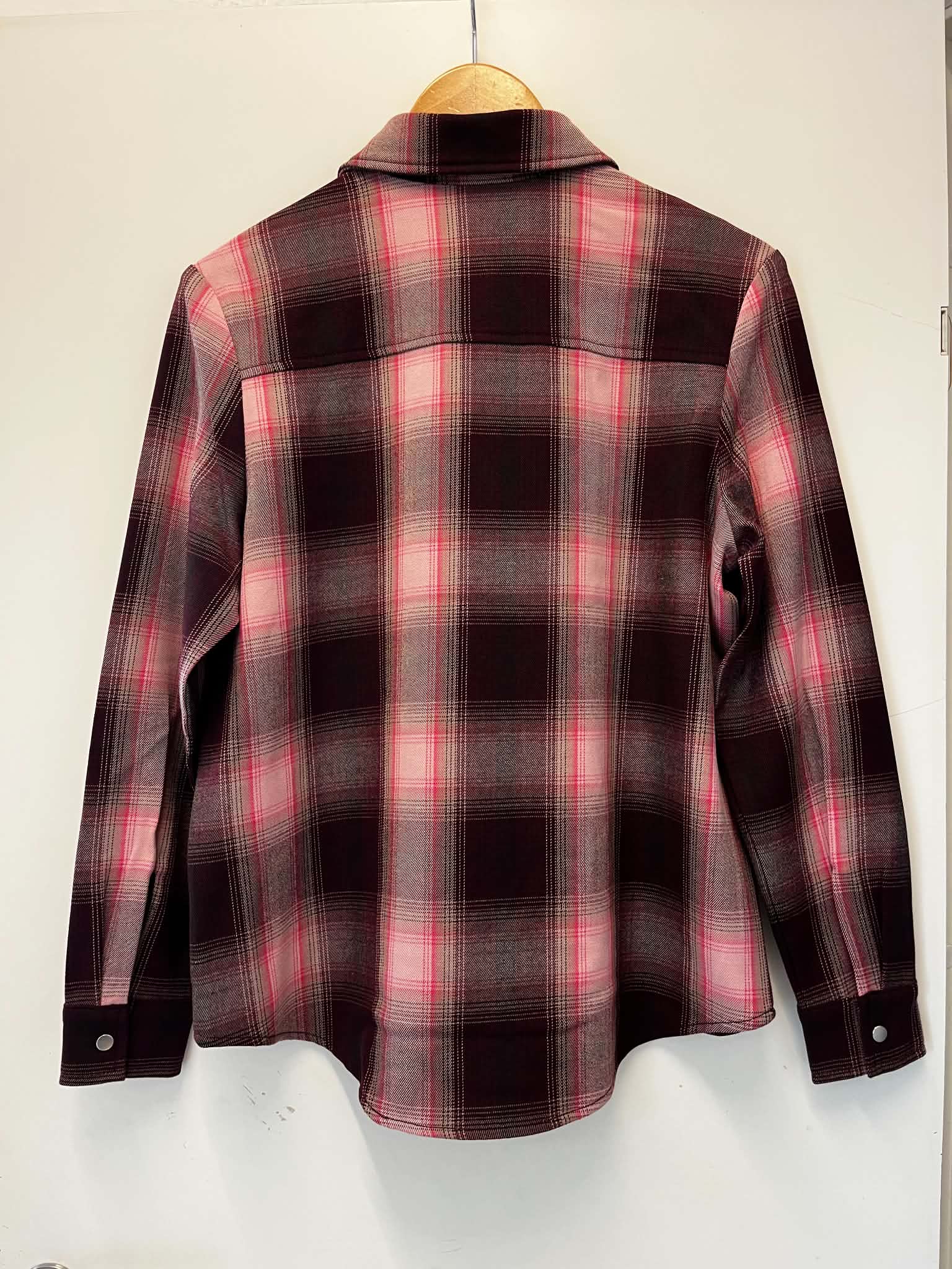 Check Overshirt - Rustic Rouge