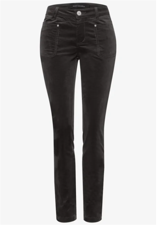 Yulius Corduroy Pants - Dark Brown