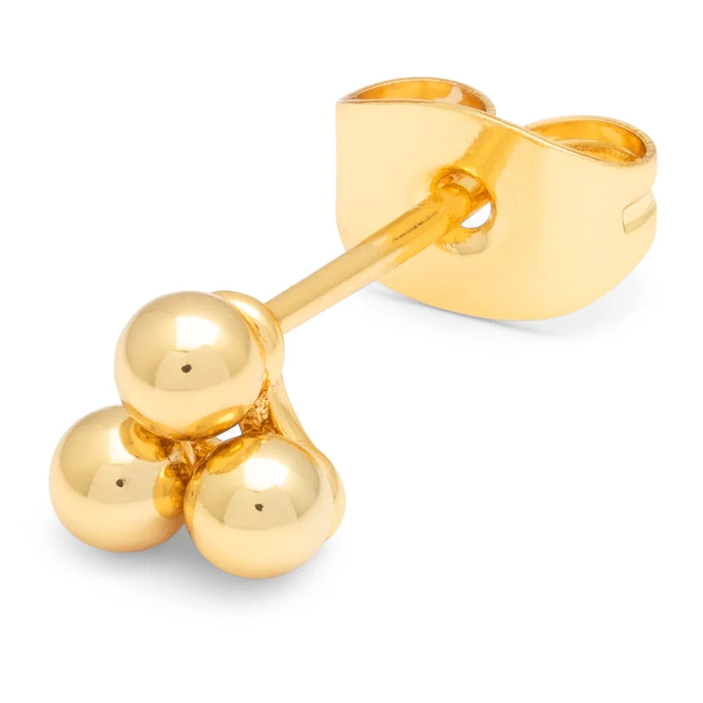 Trio Örhänge - Guldpläterad