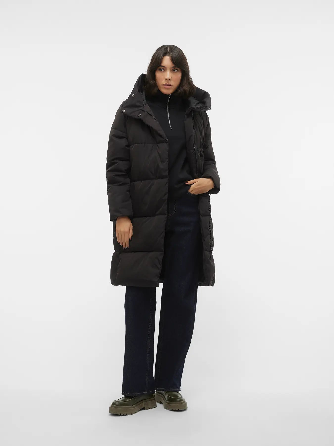 STELLA COAT - Black