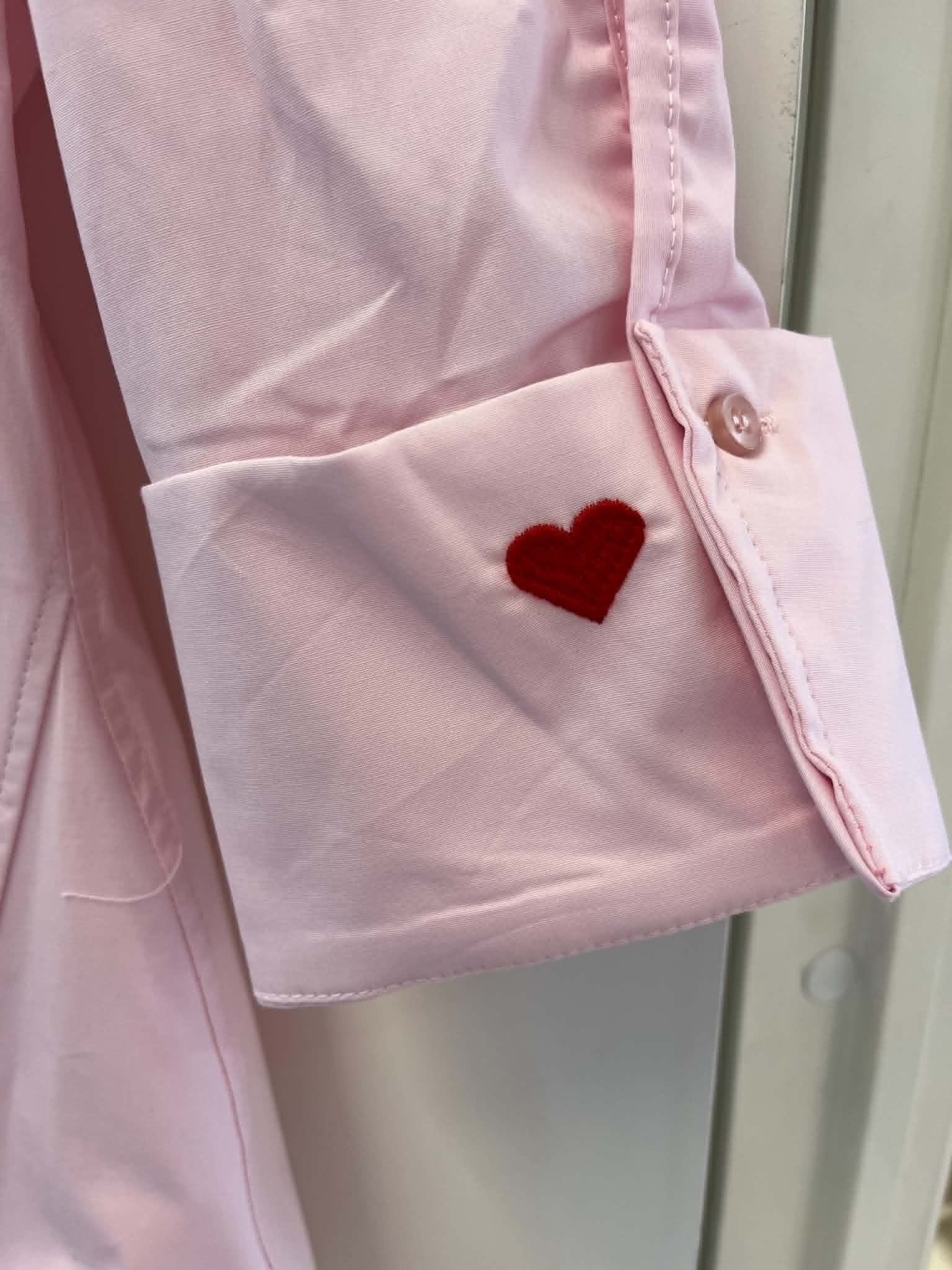 Luna Shirt Love - Light Pink