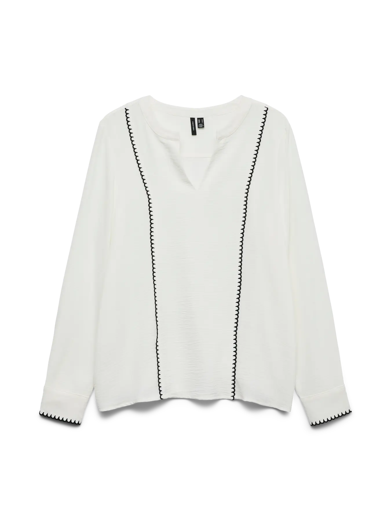 CONNA TOP - Snow White Black
