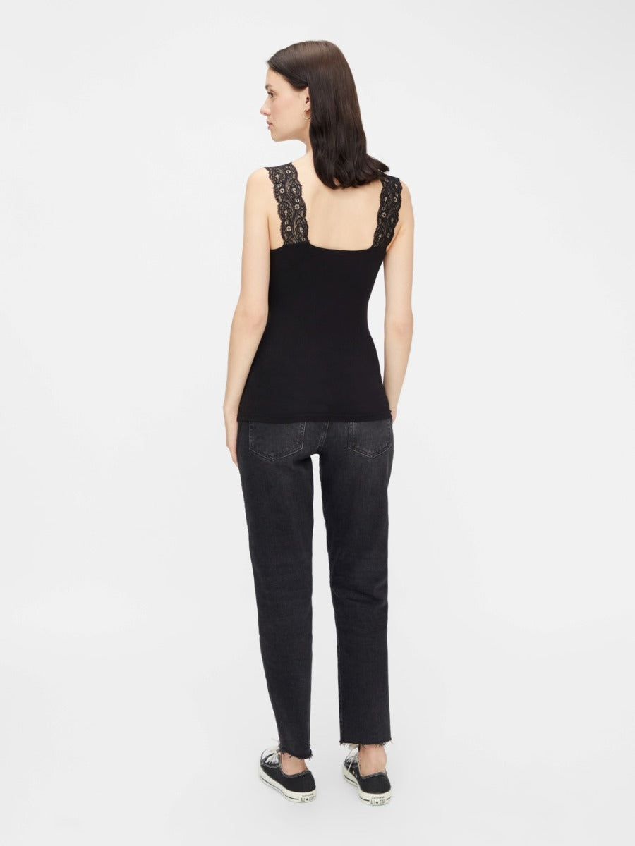 Barbera lace top black