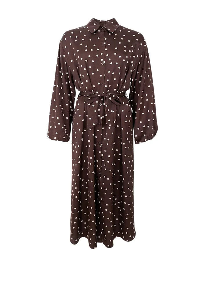 Valery Dress - Coffee
