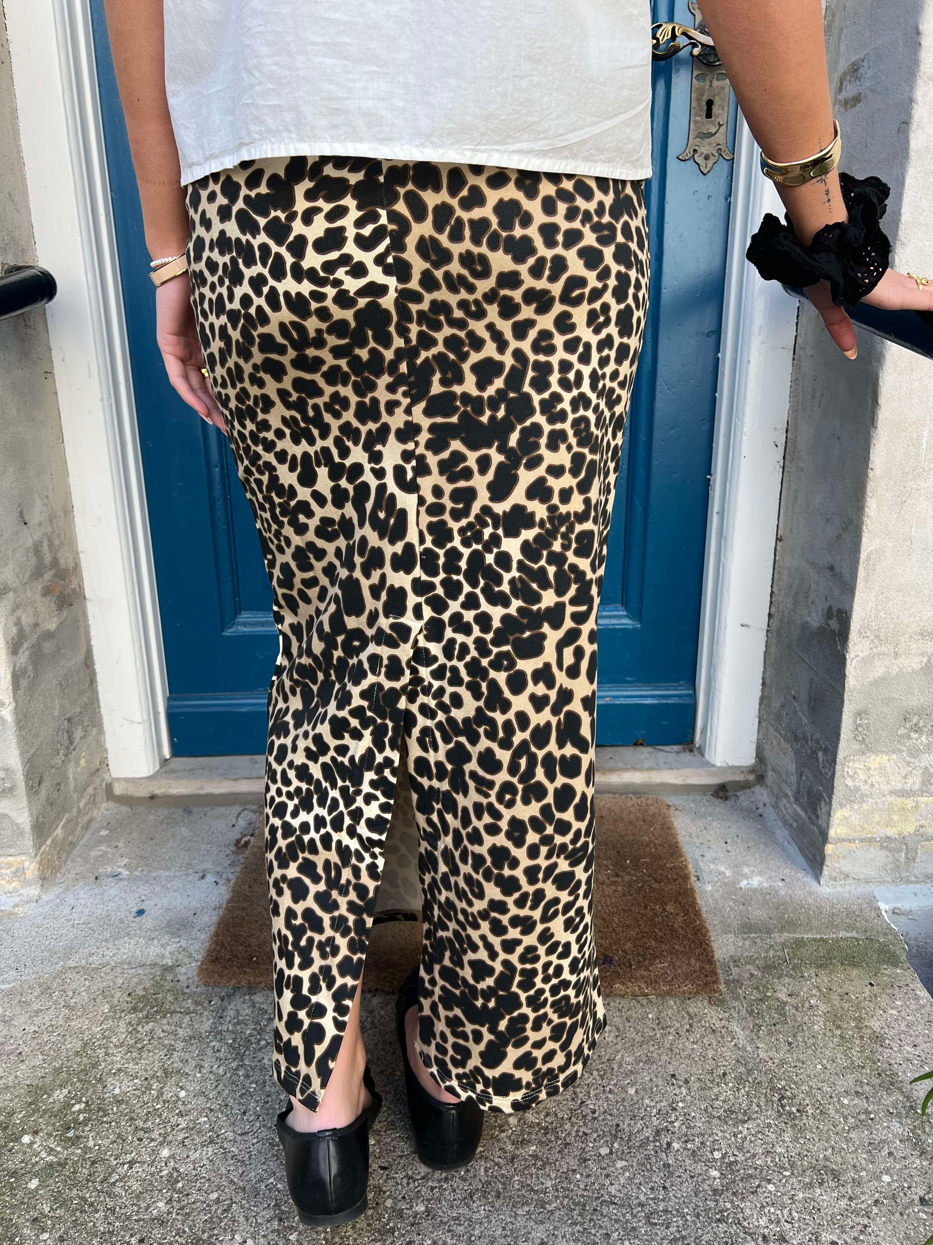 Yivy Midi Pencil Skirt Toasted Coconut