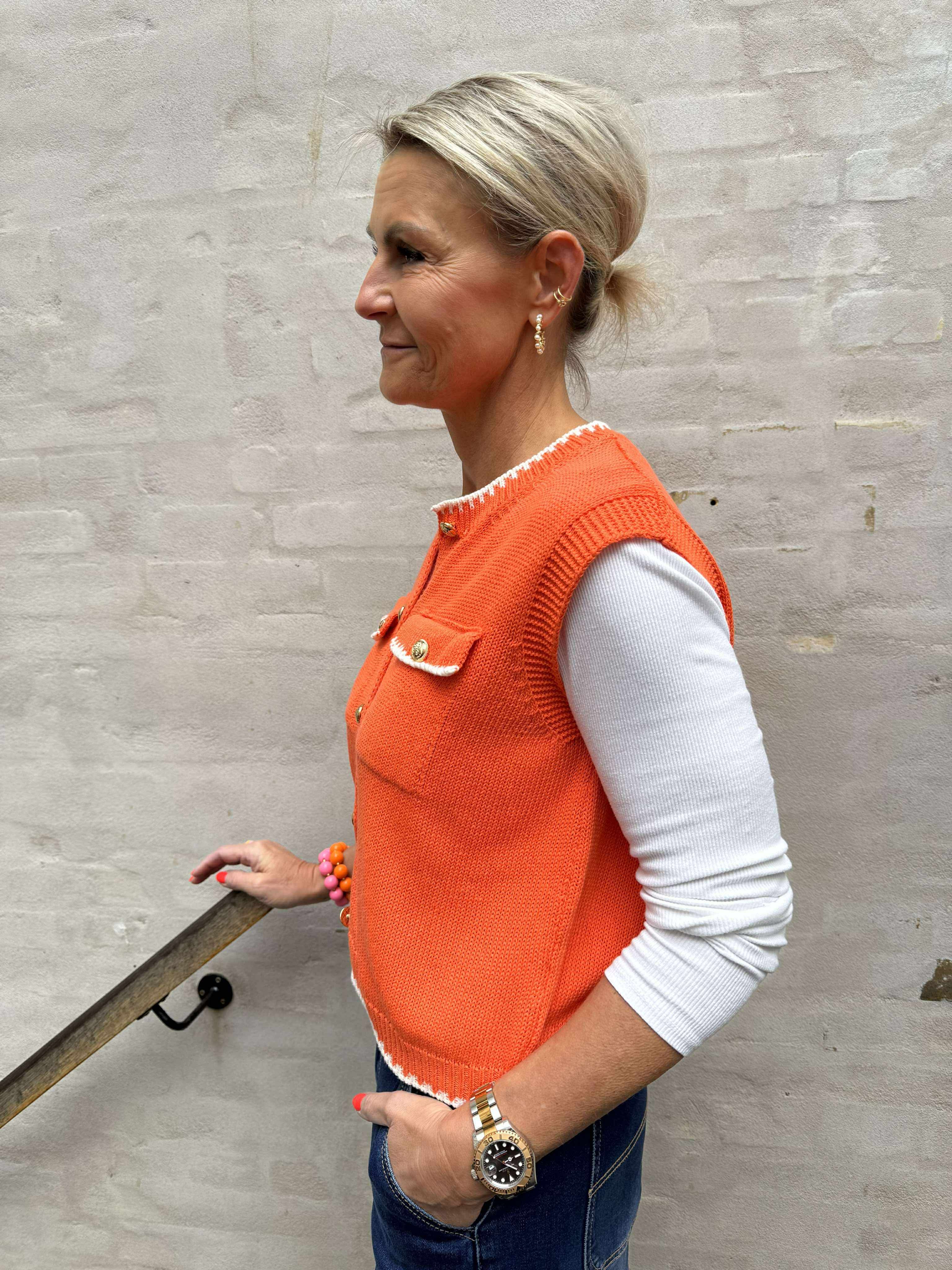 Giletta Vest - Orange