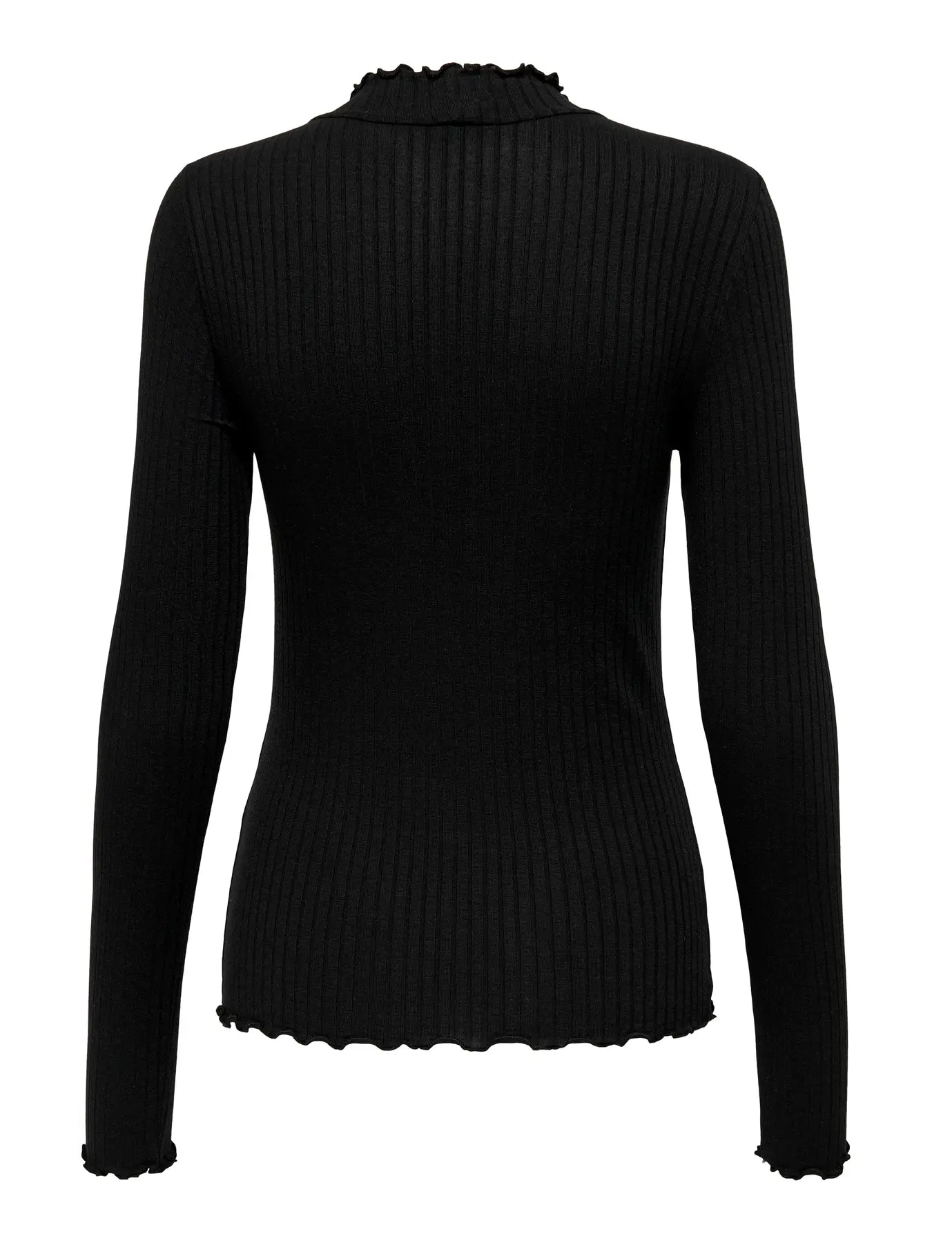 FRANSISKA LIFE HI-NCK TOP - Black