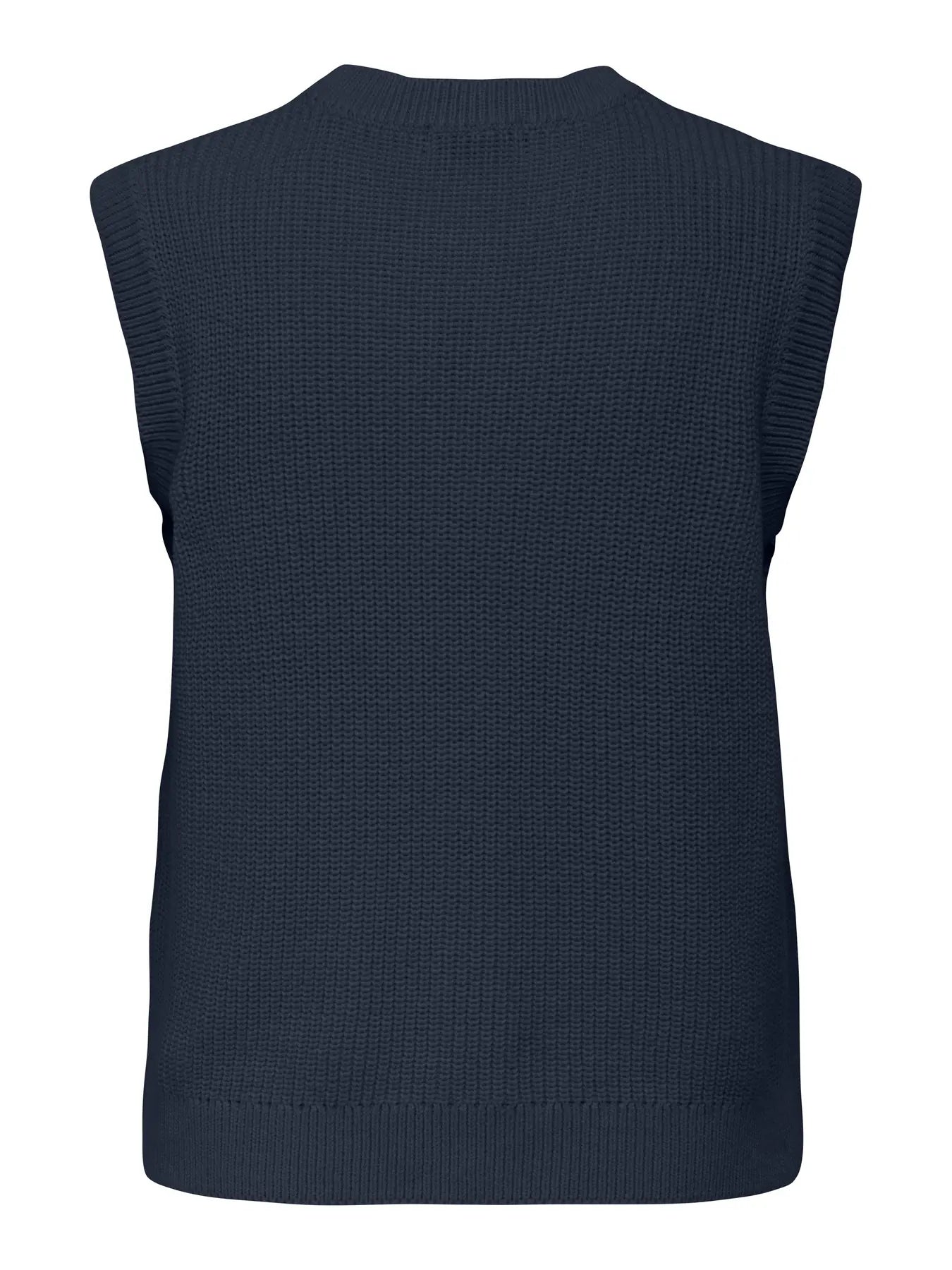 PREORDER-STELLA O-NECK VEST - Total Eclipse