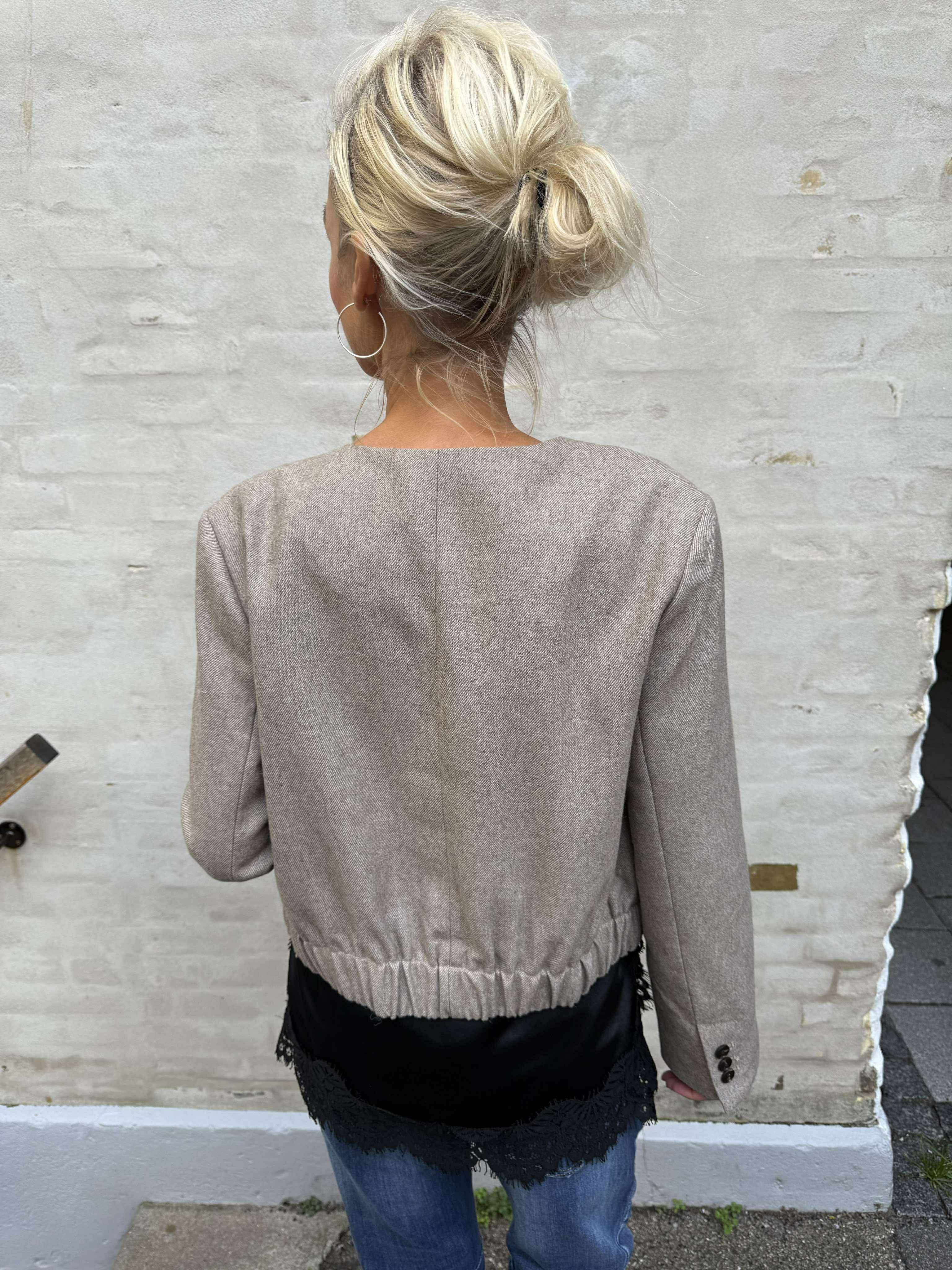 MeeraCC Bomber Jacket - Walnut