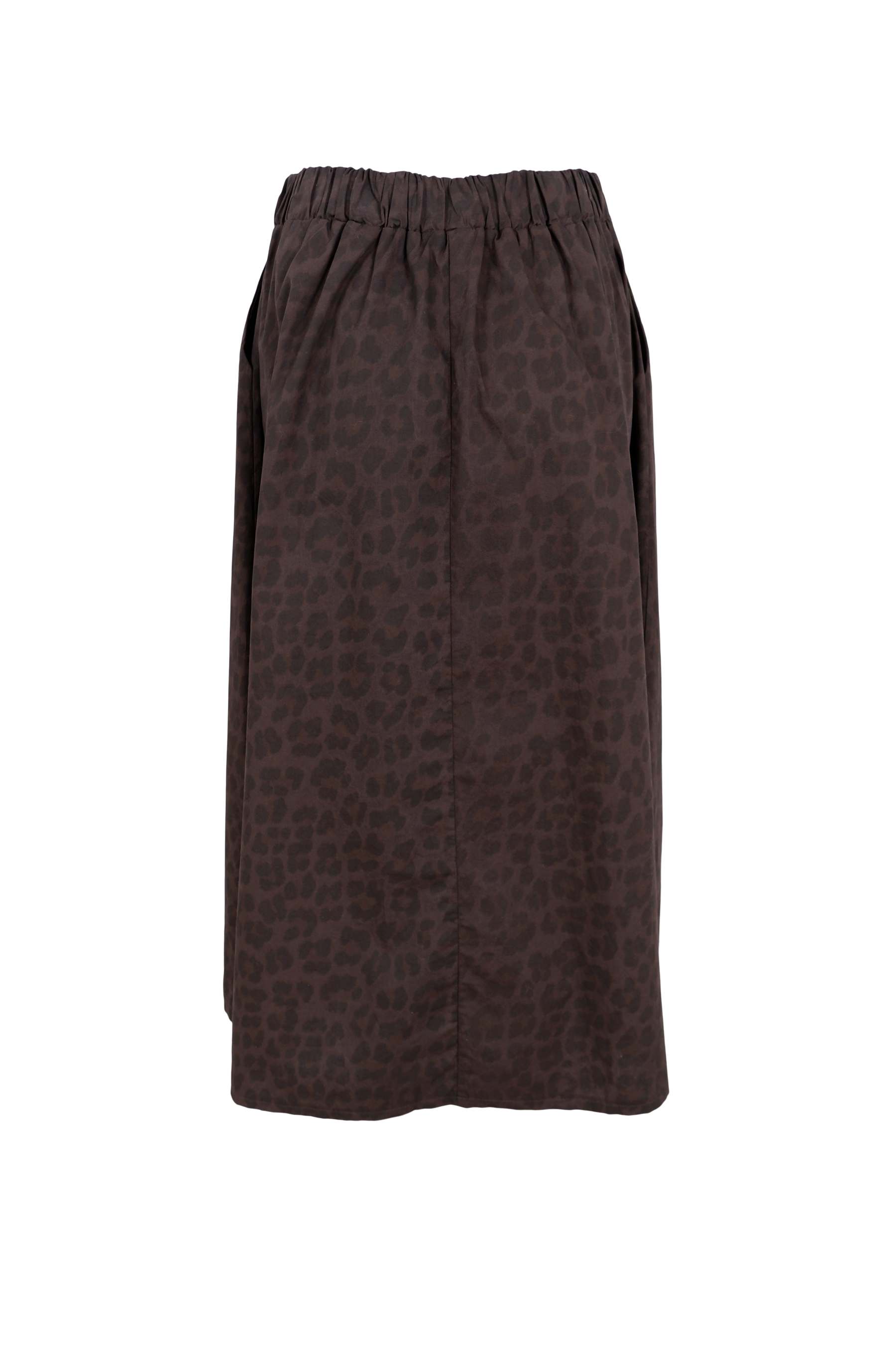 ABBIE Skirt - Coffee Leo